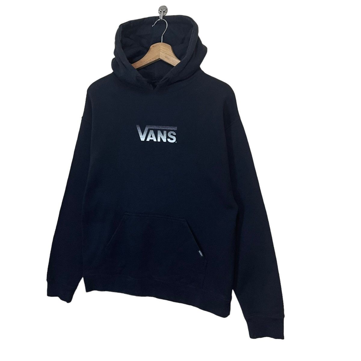 Vans 💥RIOT🔥🔥Vans Centre Logo Pullover Hoodie Size US M / EU 48-50 / 2 - 3 Thumbnail