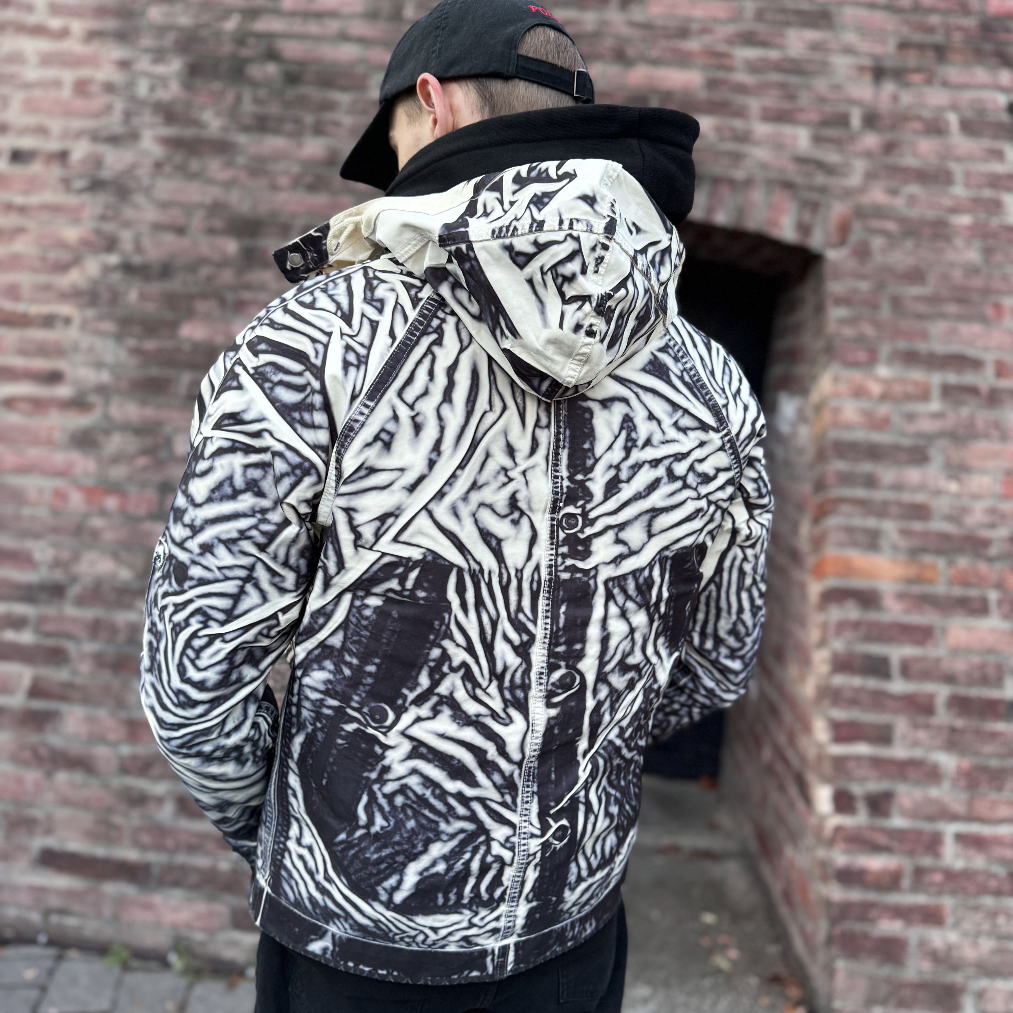 Stone Island × Vintage STONE ISLAND REVERSIBLE DAVID TC 