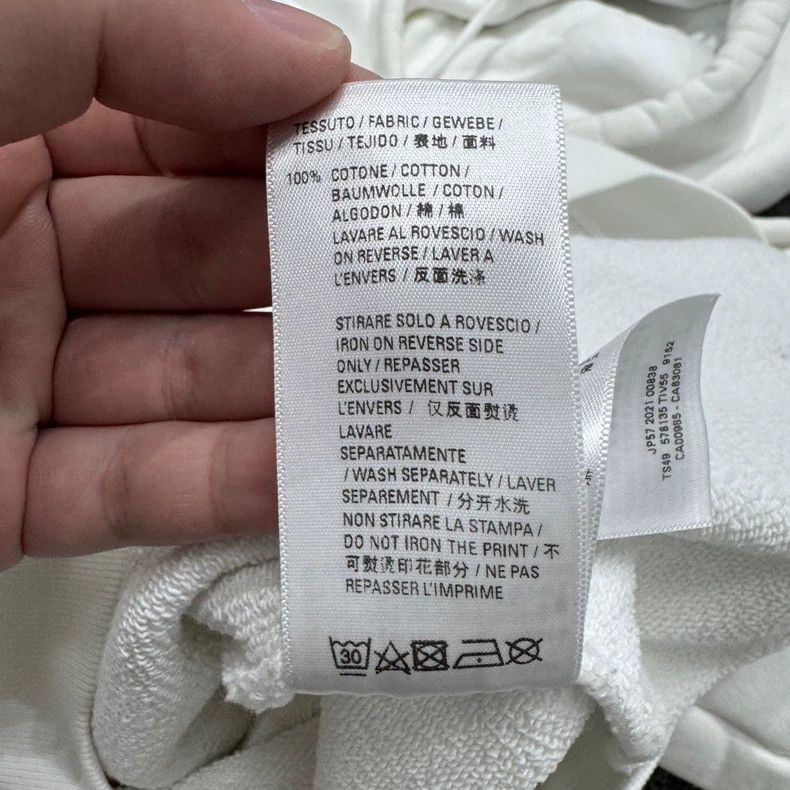 Balenciaga Balenciaga Letter Print Hooded Sweatshirt-2505 Size US XS / EU 42 / 0 - 5 Thumbnail