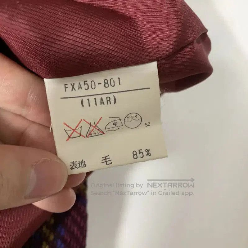 Burberry Burberry Women's Multi-Colored Wool Dress. Size M / US 6-8 / IT 42-44 - 8 Thumbnail