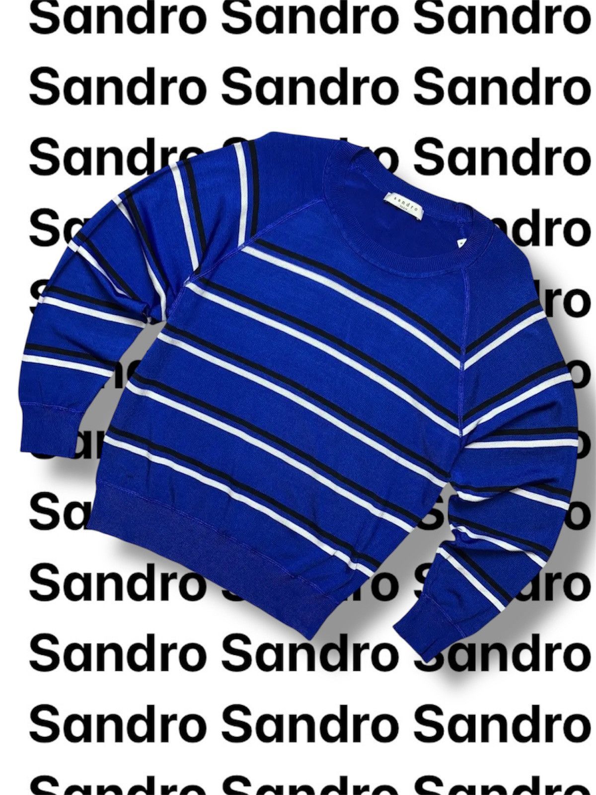 Sandro Sweatshirt Sandro striped sweater Size S Size US S / EU 44-46 / 1 - 1 Thumbnail