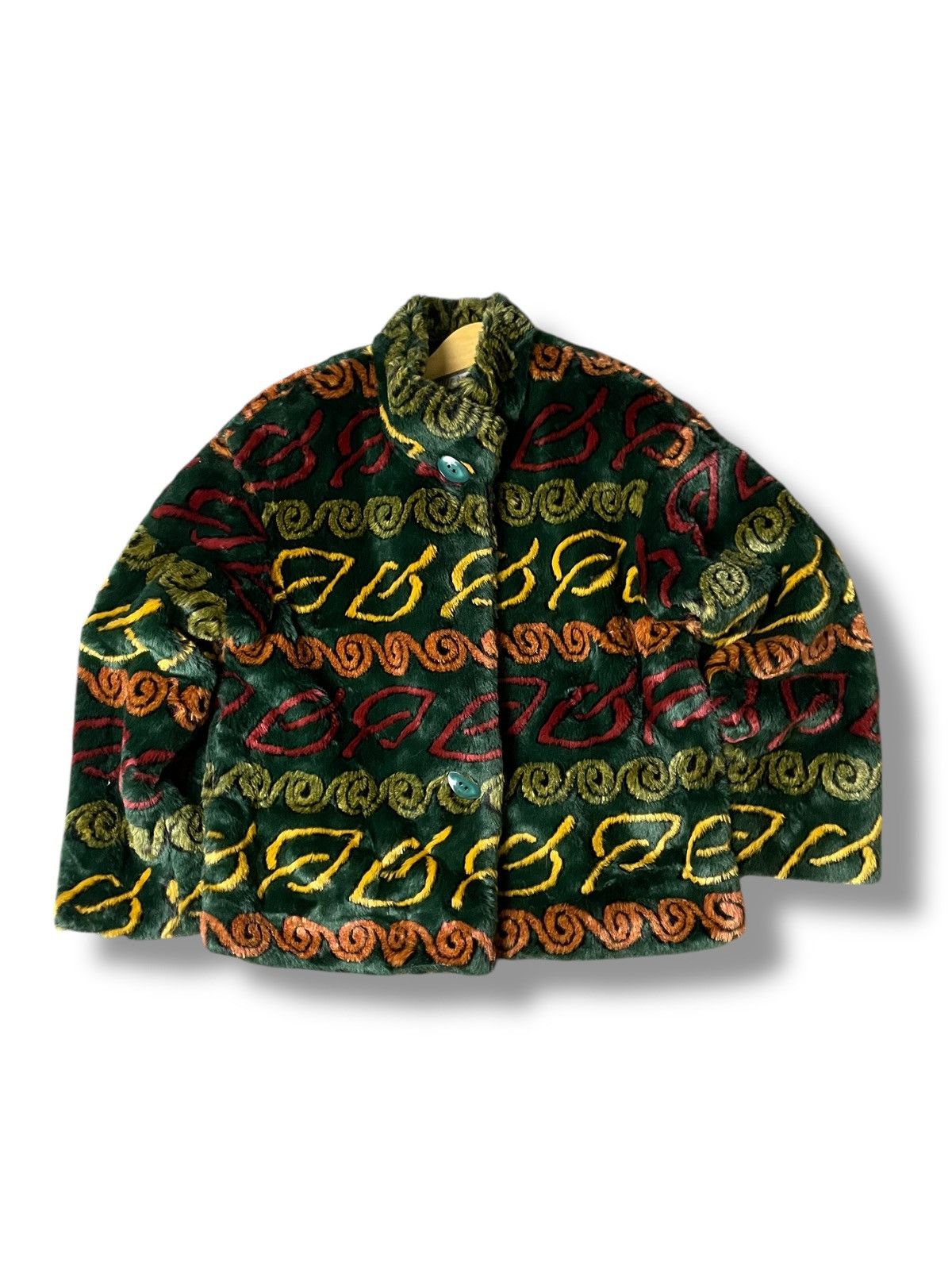 Japanese Brand × Vintage TOUT A FAIT Brand Fuzz Fleece Jacket (116) Size US XS / EU 42 / 0 - 1 Thumbnail