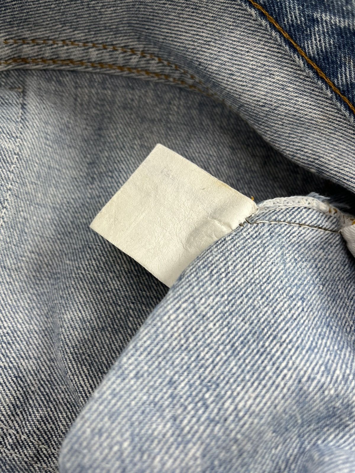 Levi's Vintage Clothing 🇺🇸1970s Vintage Levis 501XX Cut Off Straight Leg Blue Jeans Size US 29 - 13 Thumbnail
