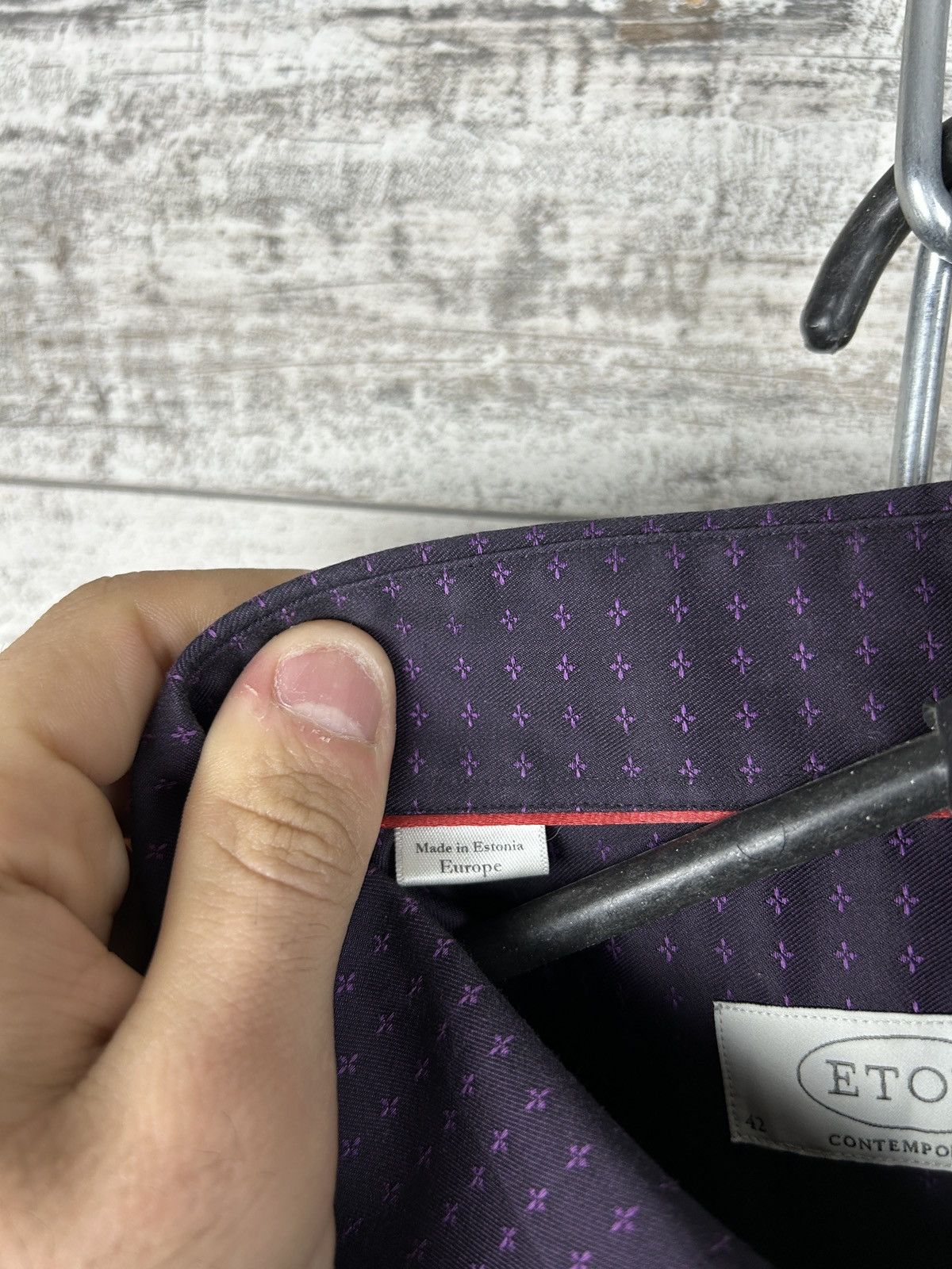 Eton Mens Vintage Eton Shirts button up luxury Size US L / EU 52-54 / 3 - 6 Thumbnail