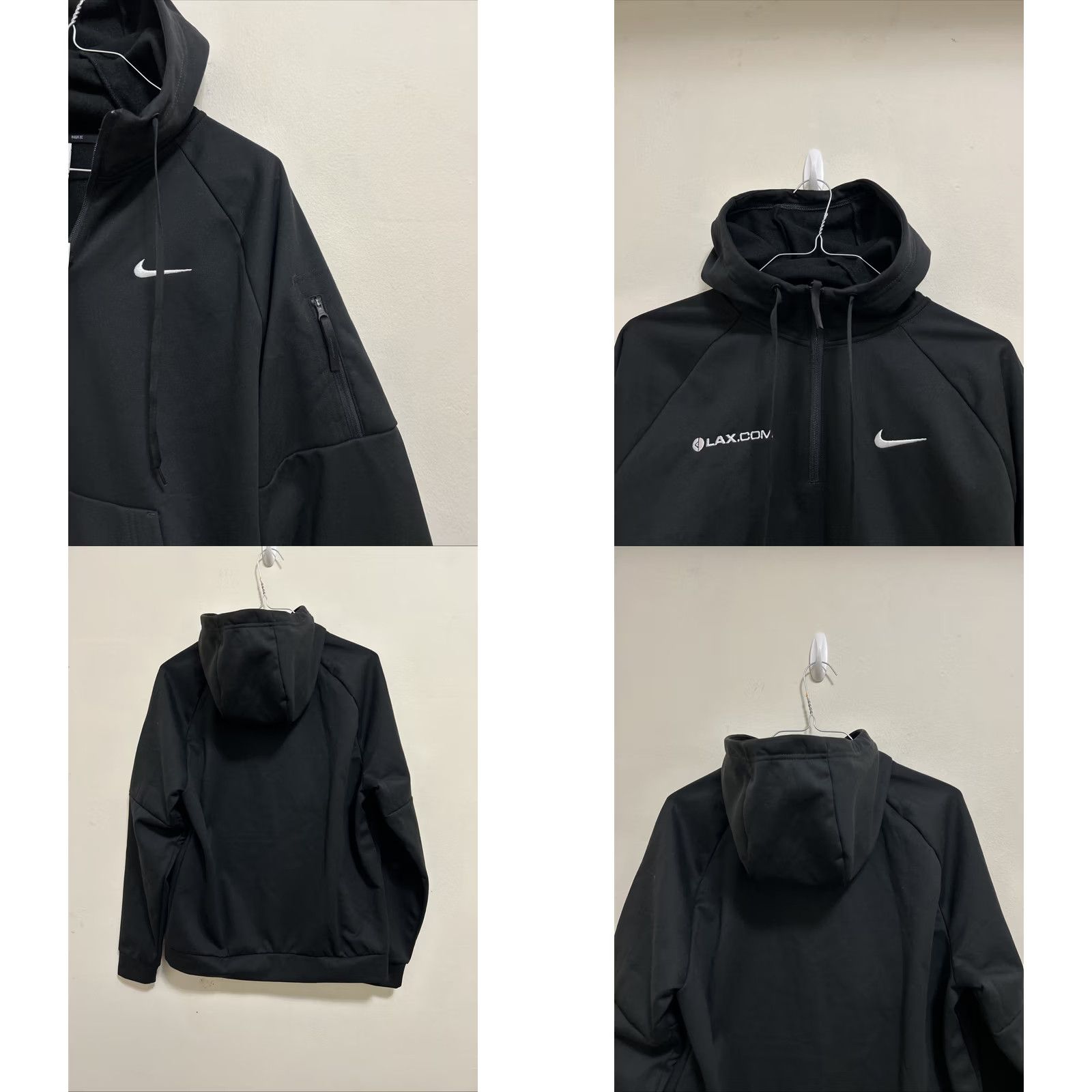 Nike Nike Therma Fit Hoodie Mens Large Black Sweatshirt Pullover Pockets DQ4844 010 Size US L / EU 52-54 / 3 - 8 Thumbnail
