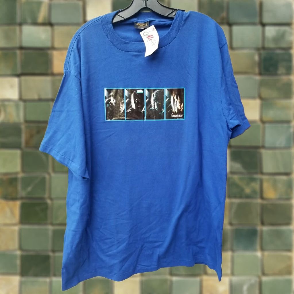 Vintage VINTAGE Marvel X-Men Movie T-Shirt XL NOS BLUE Crew Neck Short Sleeve Men XL Tee US Made Size US XL / EU 56 / 4 - 1 Thumbnail