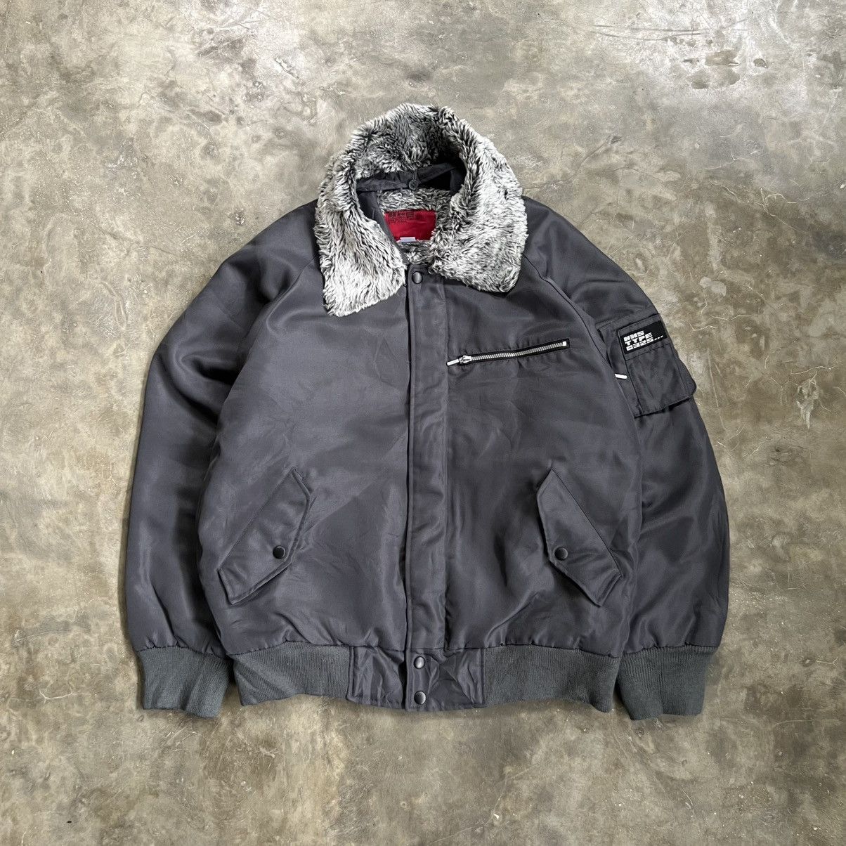Hysteric Glamour 2000s HHS Type 0325 Apocalypse Style Fur Bomber Jacket Size US L / EU 52-54 / 3 - 1 Thumbnail