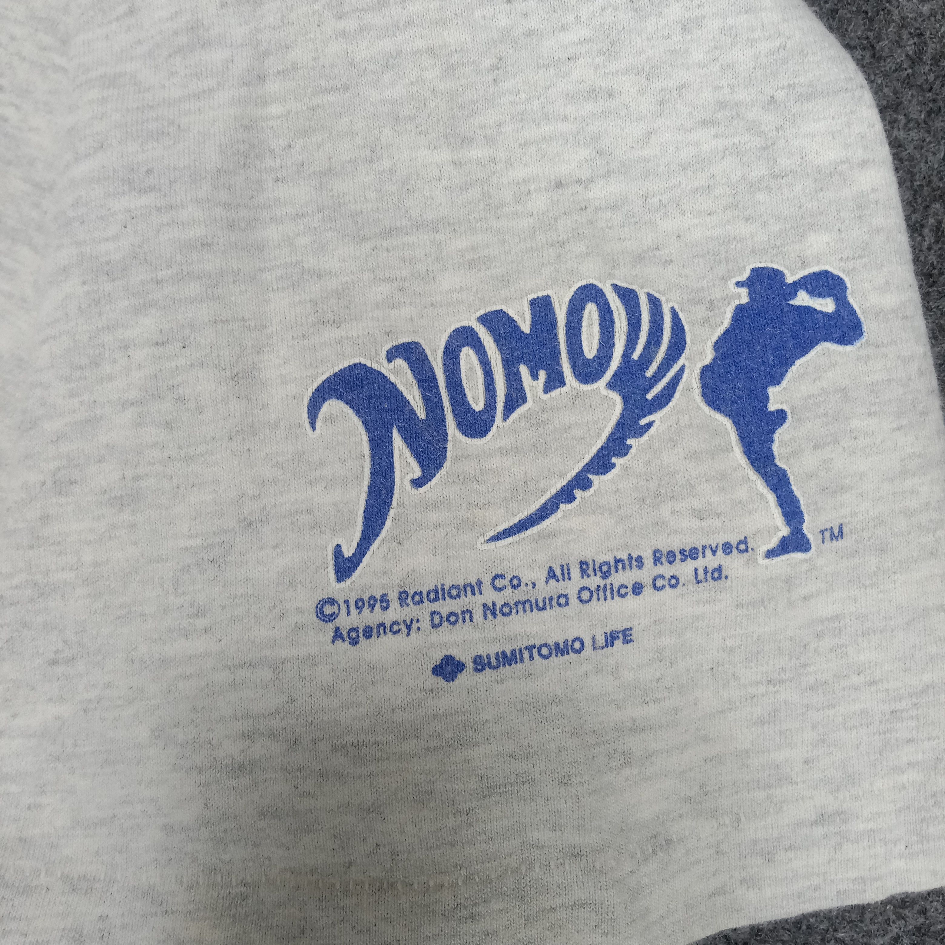 MLB × Vintage Hideo Nomo Los Angeles Dodgers MLB Team Tshirt Size US L / EU 52-54 / 3 - 5 Thumbnail