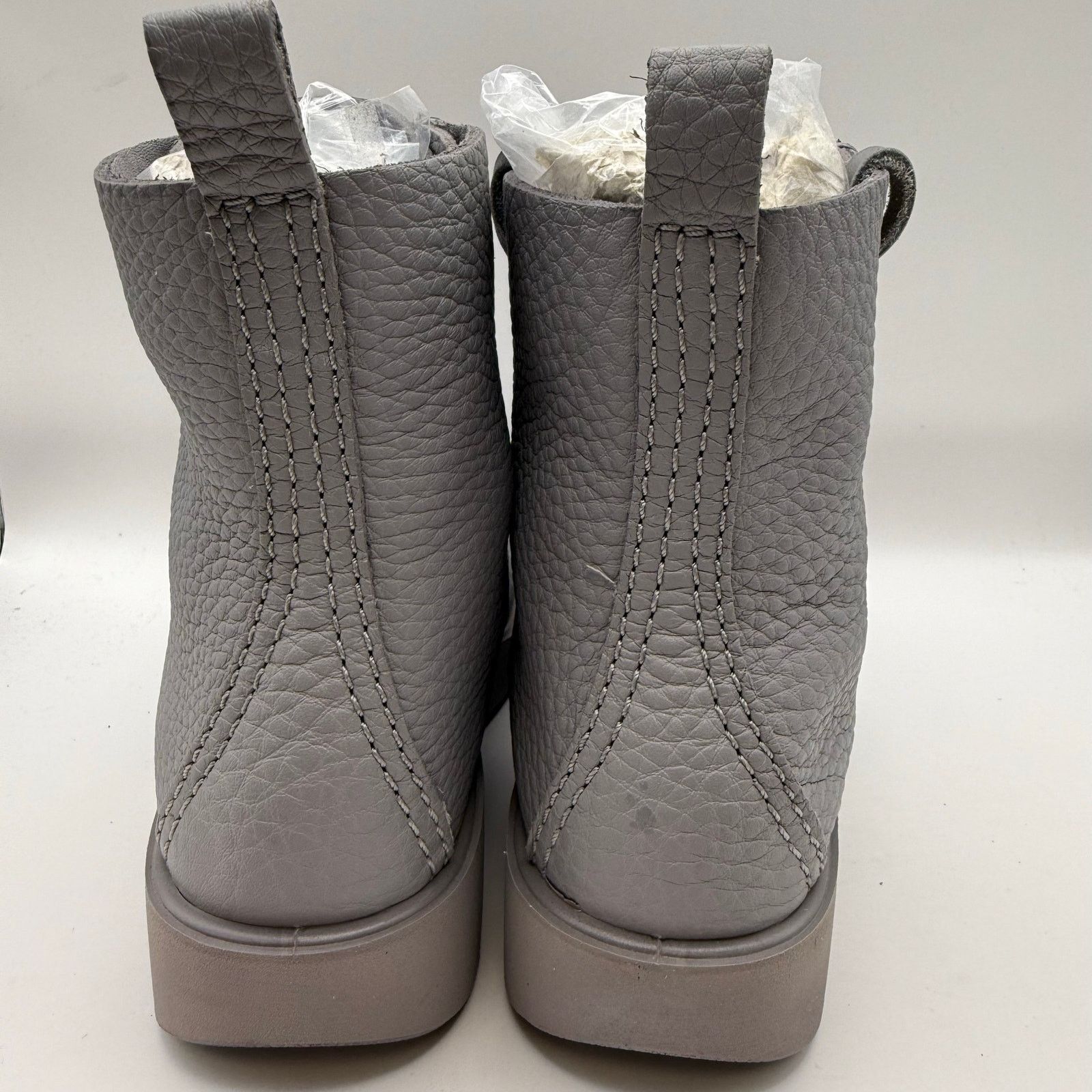 Ecco ECCO.KOLLECTIVE EU 43 JOKE LACE BOOT MADE IN PORTUGAL GRAY Size US 9 / EU 42 - 3 Thumbnail