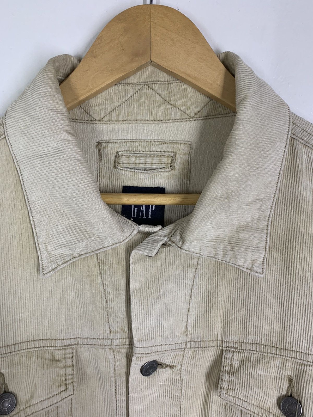 Gap × Vintage Vintage GAP corduroy jacket Size US M / EU 48-50 / 2 - 2 Thumbnail