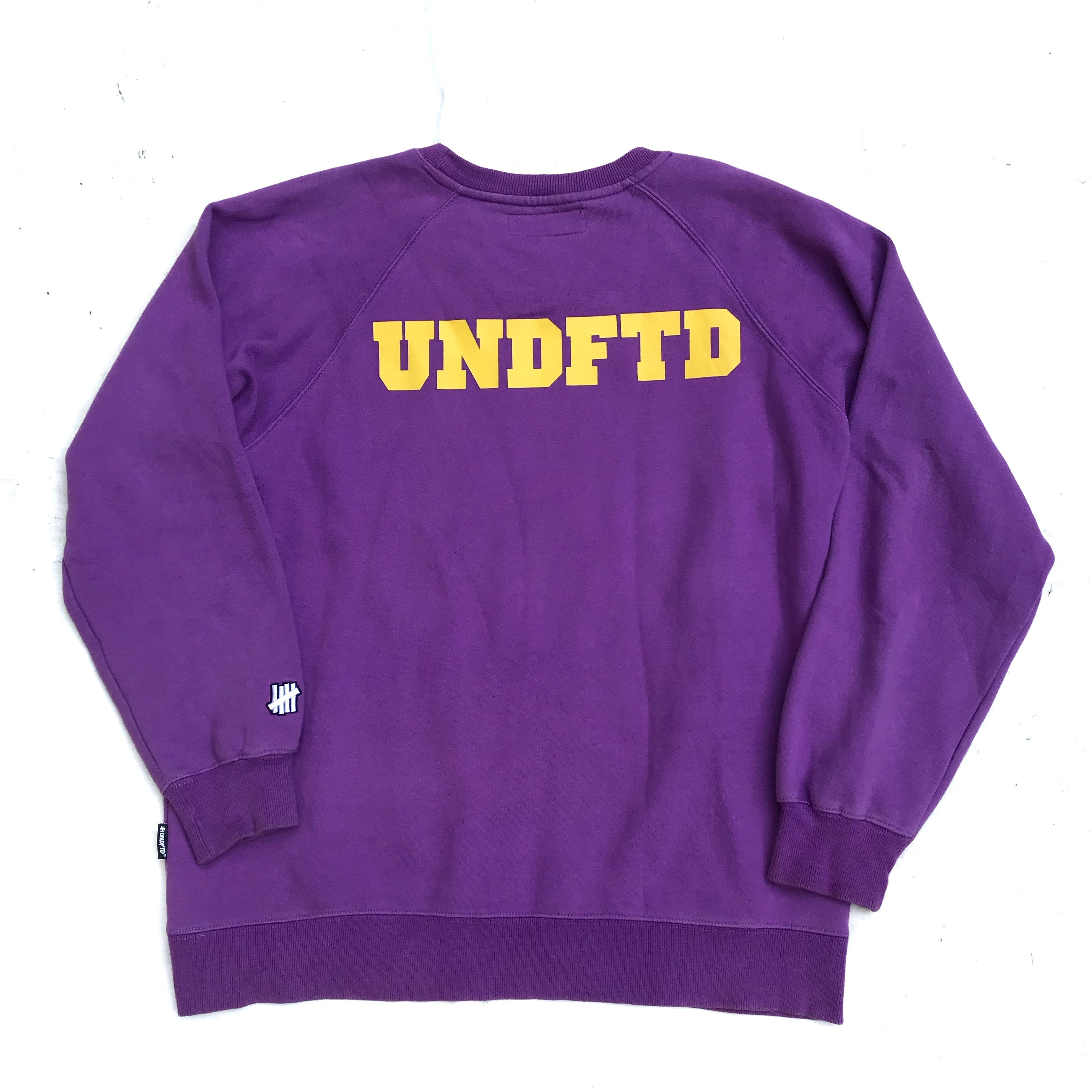 Japanese Brand × Undefeated Vintage Undefeated Jumper sweater Crewneck Mens X Large Size US XL / EU 56 / 4 - 10 Thumbnail