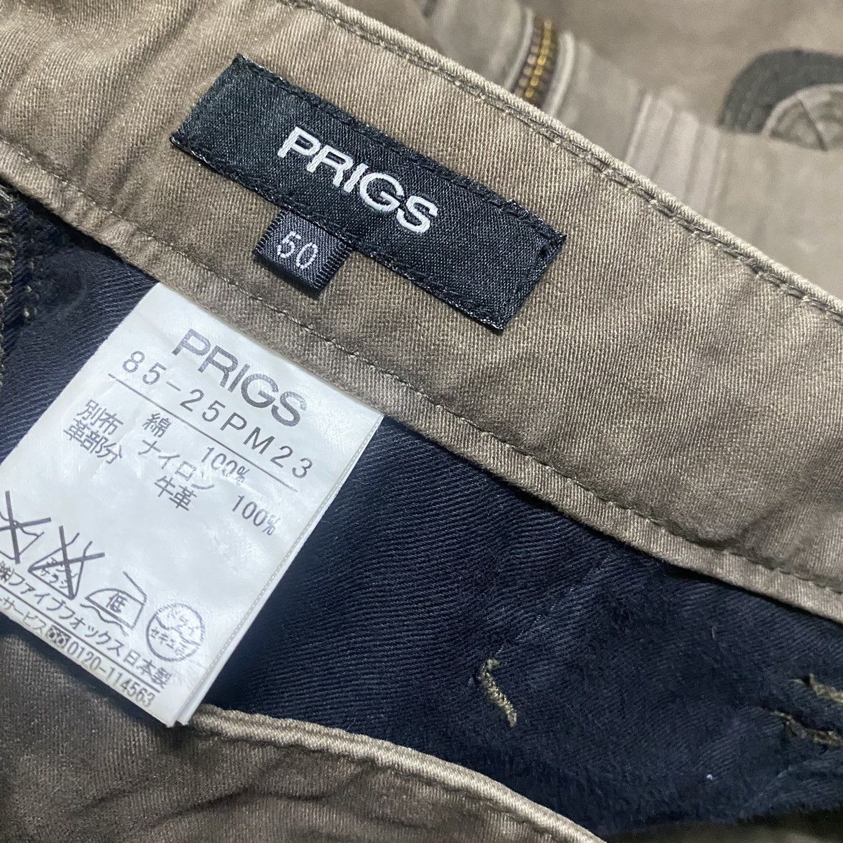 General Research PRIGS JAPAN Moleskin Cotton Cargo Pants Size US 32 / EU 48 - 19 Thumbnail
