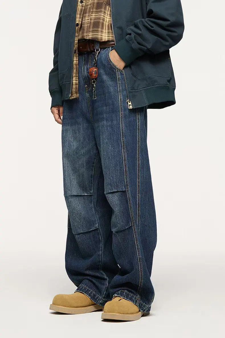 Designer × Japanese Brand Streetwear Hip Hop Loose Casual Jeans Size US 32 / EU 48 - 1 Thumbnail