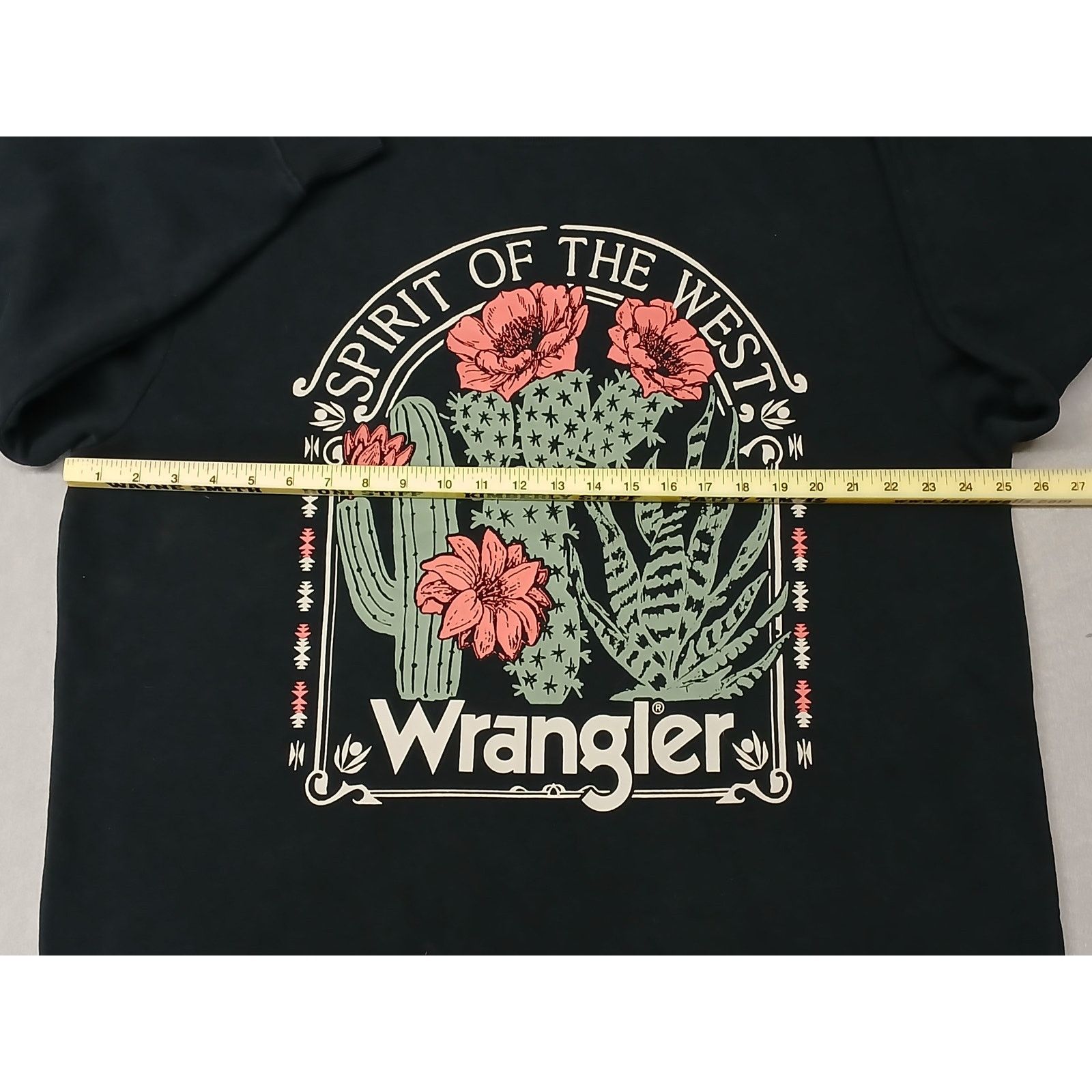 Wrangler Wrangler (Medium) Black Crew Neck Pullover Sweatshirt Size US M / EU 48-50 / 2 - 4 Thumbnail