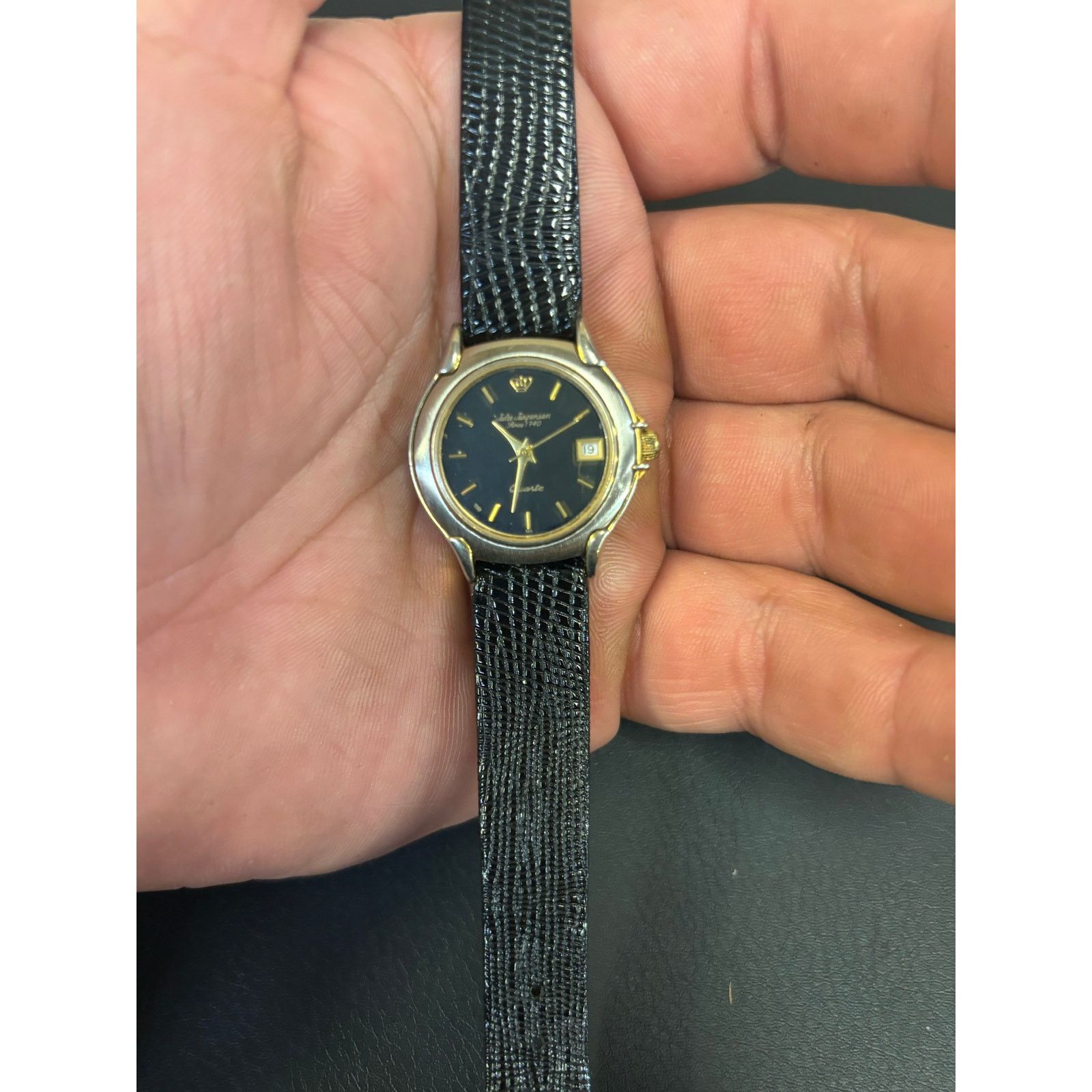 Other Vintage Jules Jurgensen Gold Tone Women’s Watch! New battery Size ONE SIZE - 9 Thumbnail