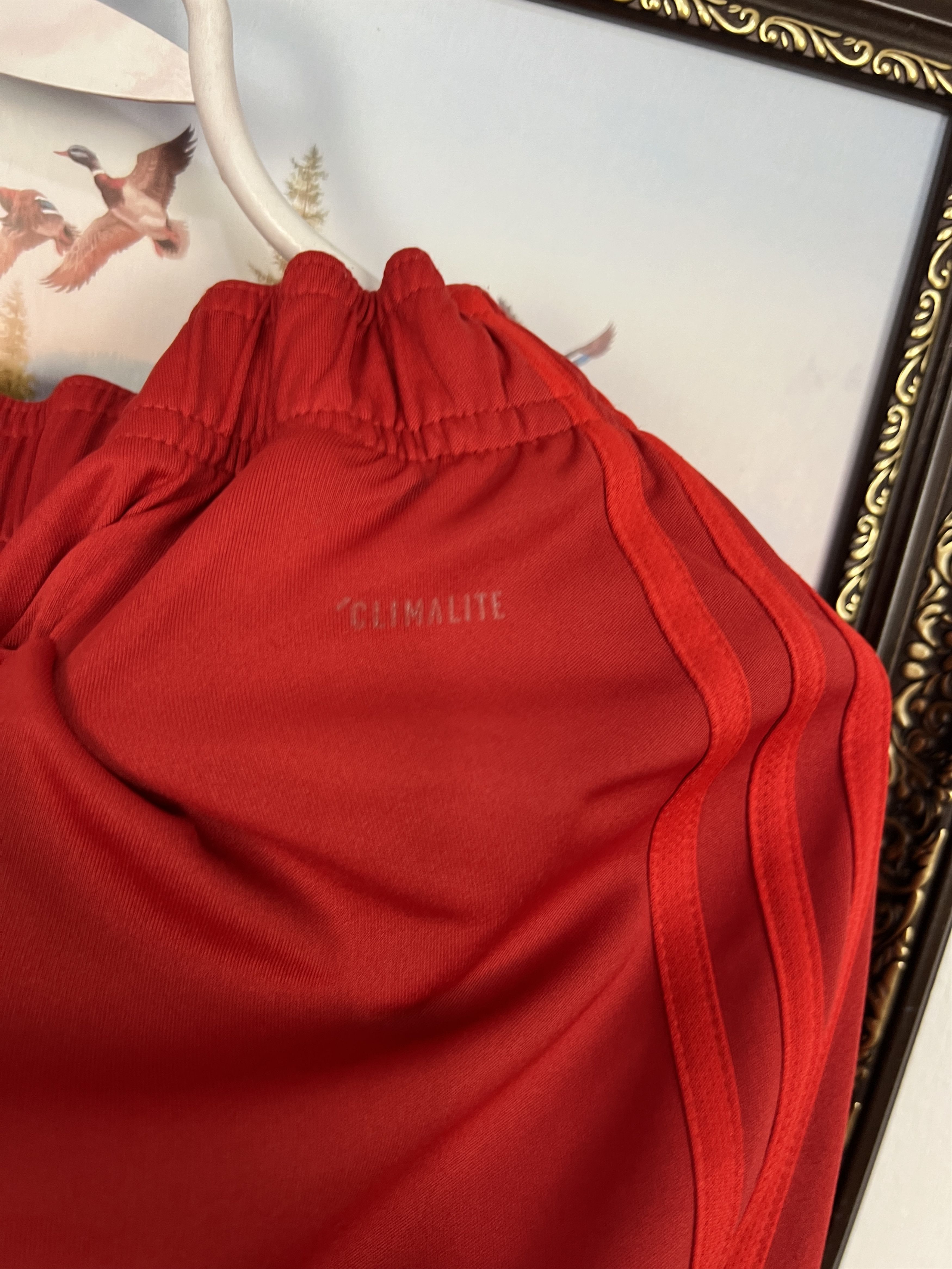 Adidas Adidas Bayern Munich Football Red Shorts SoccercM Size US 32 / EU 48 - 13 Thumbnail