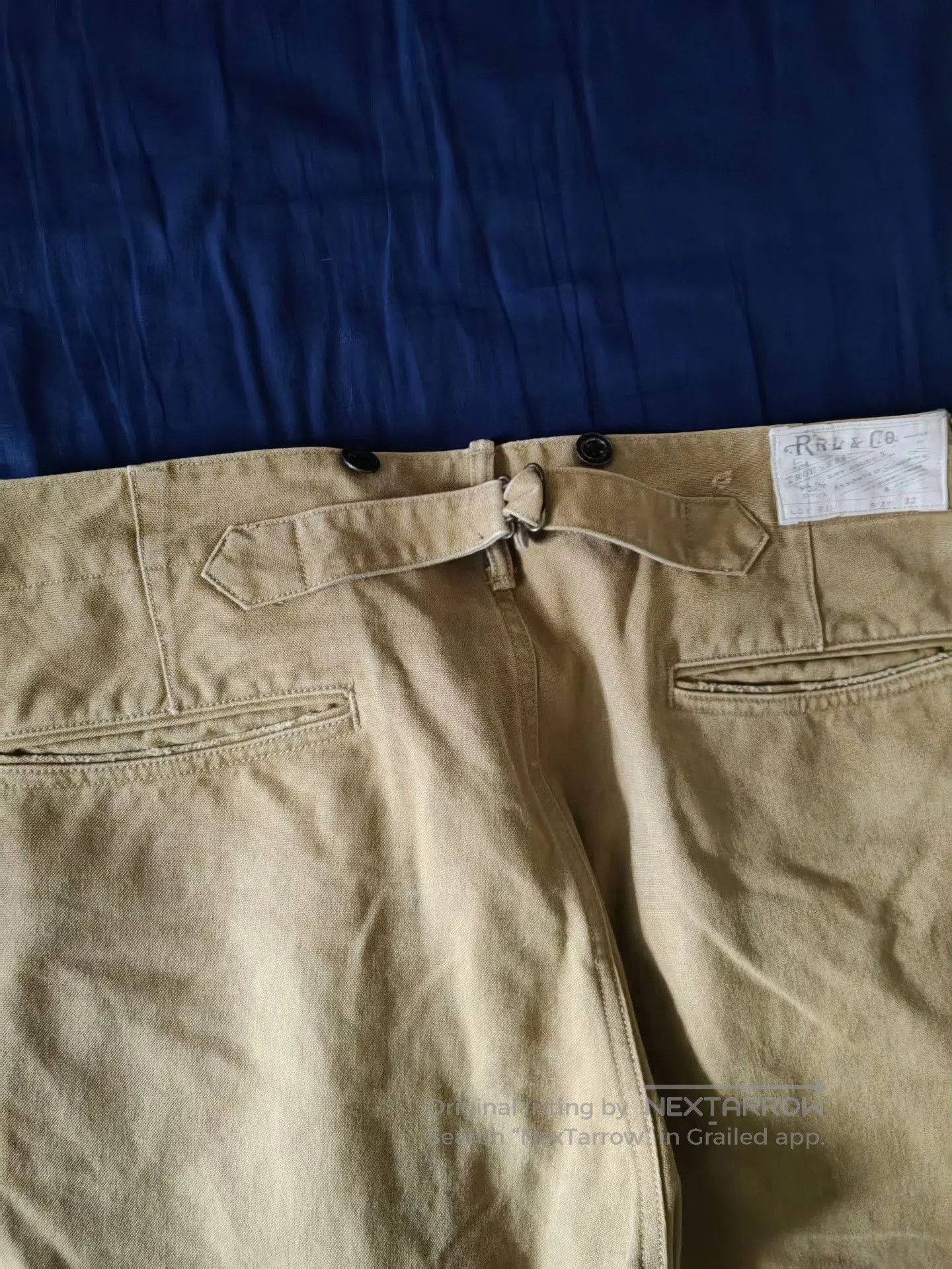 RRL Ralph Lauren Ralph Lauren Double RL RRL Work Canvas Pants. Size US 32 / EU 48 - 4 Thumbnail