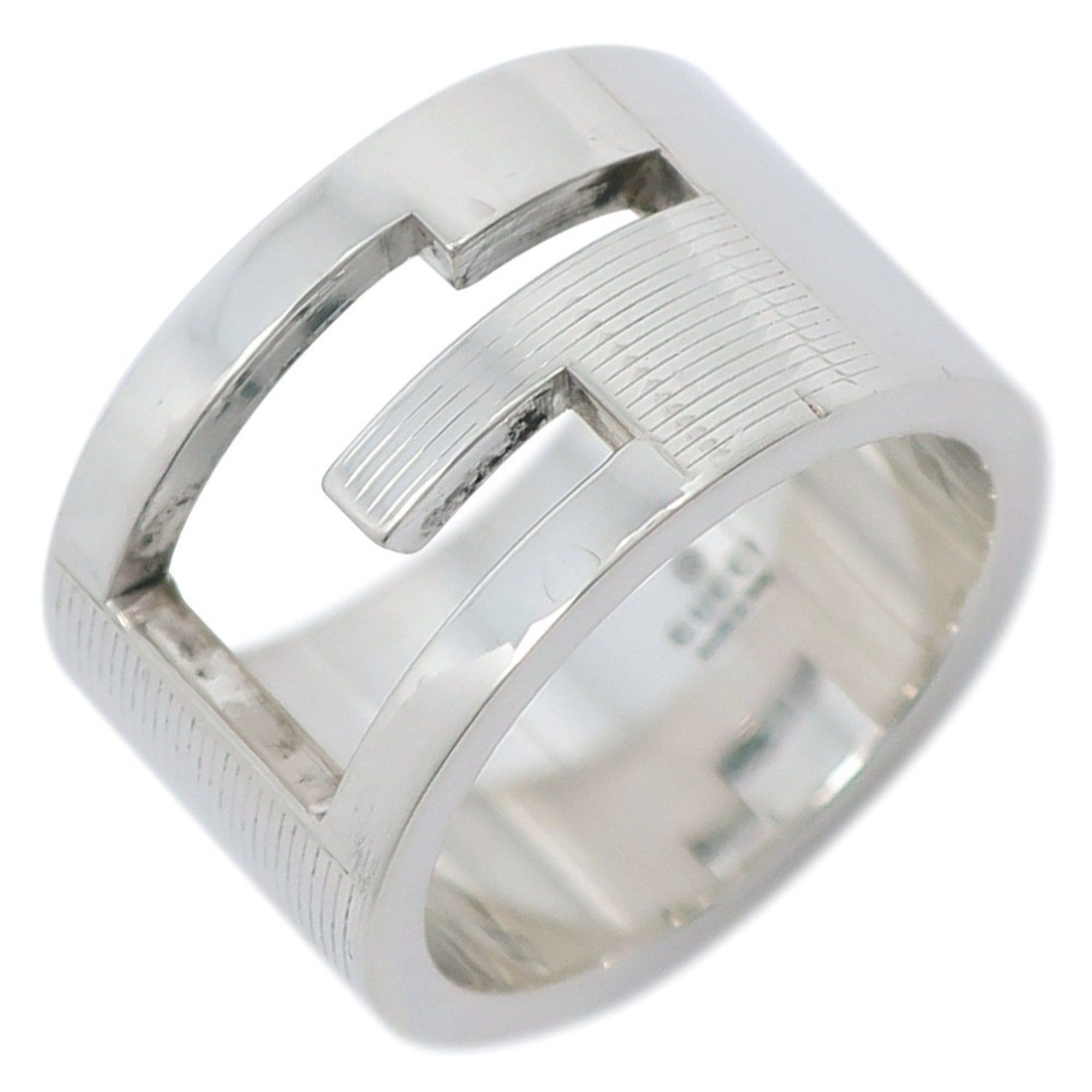 Gucci Gucci Branded G Wide Ring, Size 11, Sterling Silver, Approx. 11.6g, Women's Size ONE SIZE - 1 Thumbnail