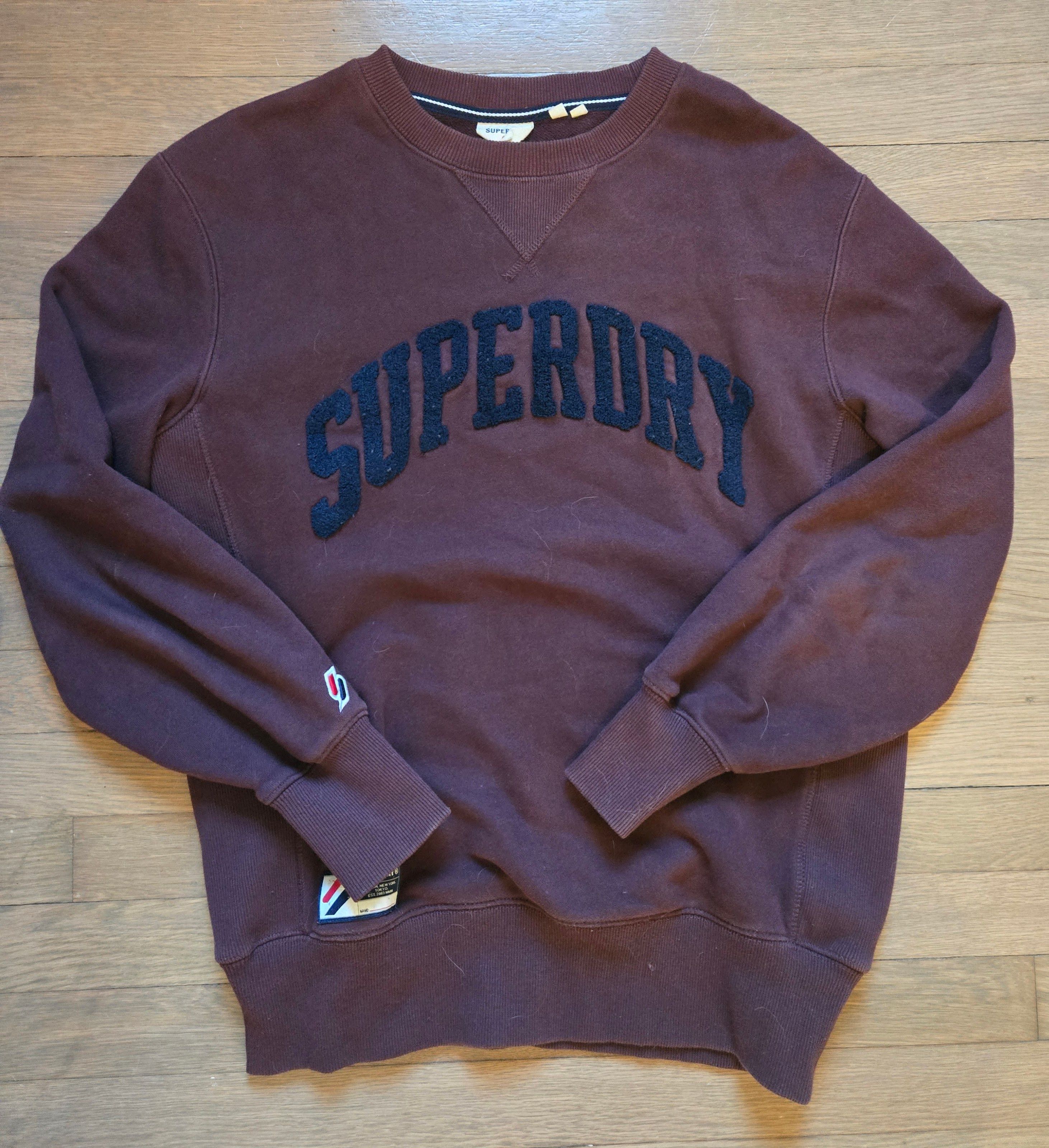 Superdry Superdry Maroon Sweater Size US S / EU 44-46 / 1 - 1 Thumbnail