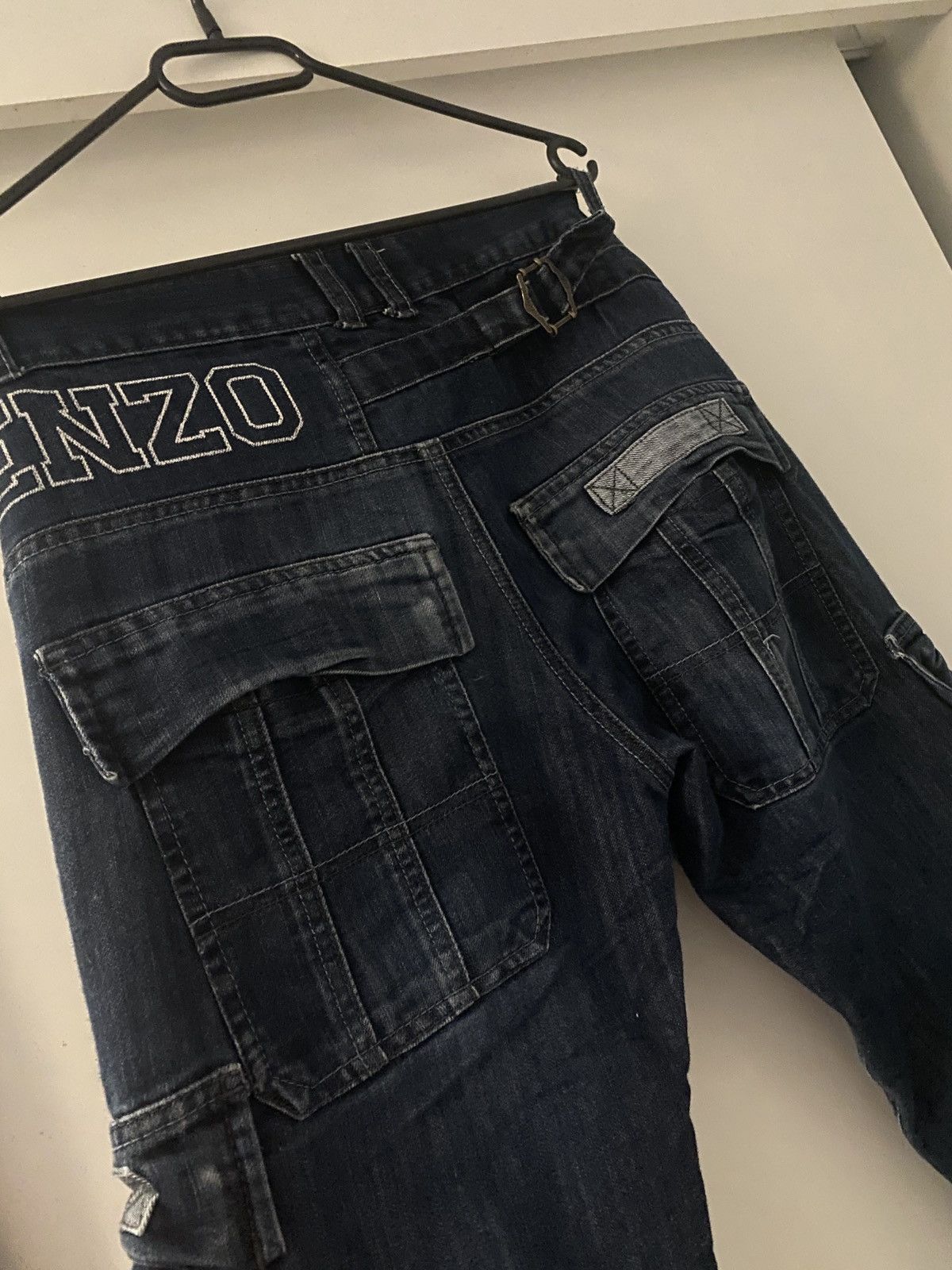 Vintage Ze enzo vintage drill y 2k big logo on ass trousers Size US 30 / EU 46 - 12 Thumbnail