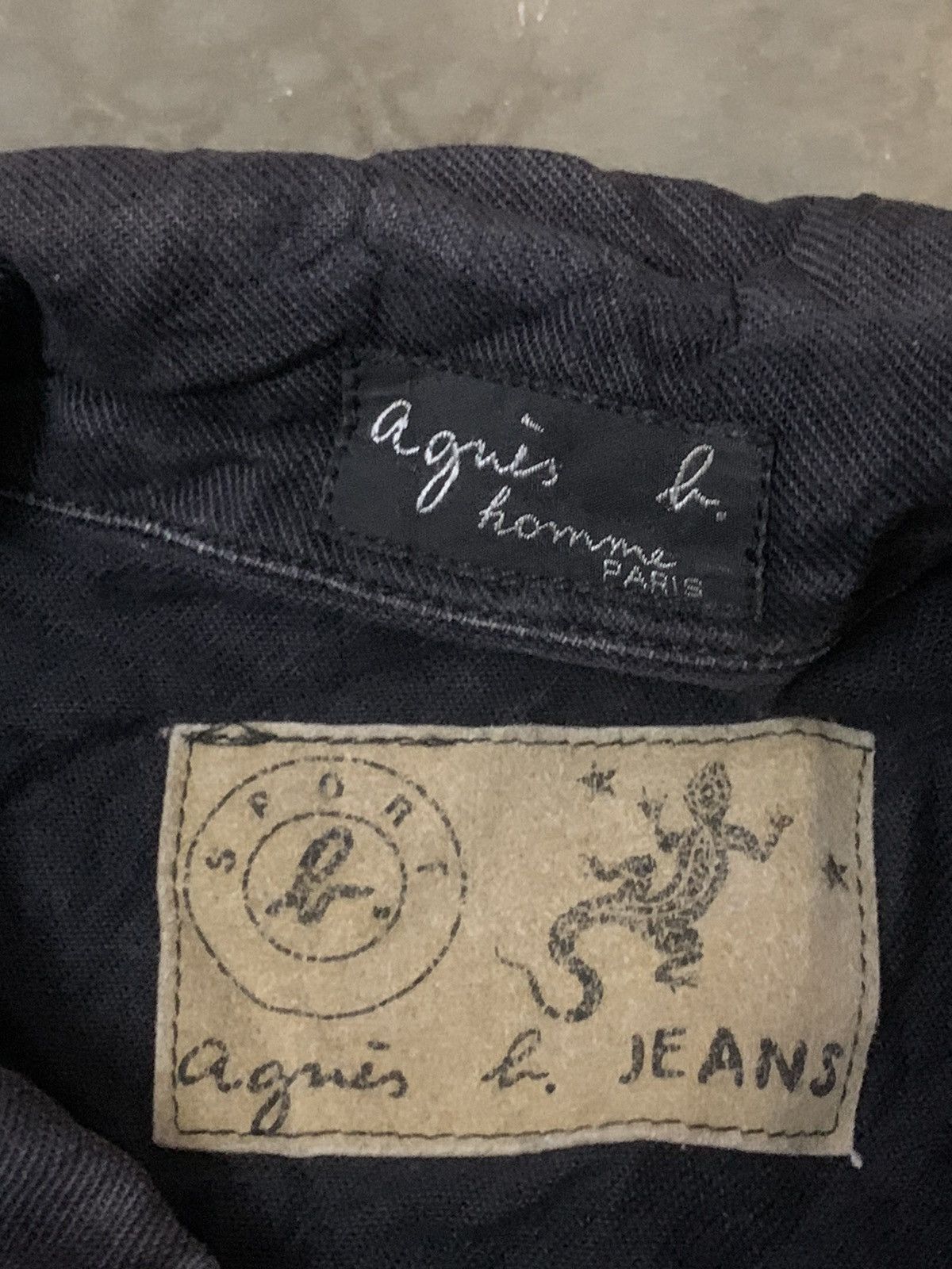 agnes b. Agnes B F03 Denim Jacket Size US S / EU 44-46 / 1 - 7 Thumbnail