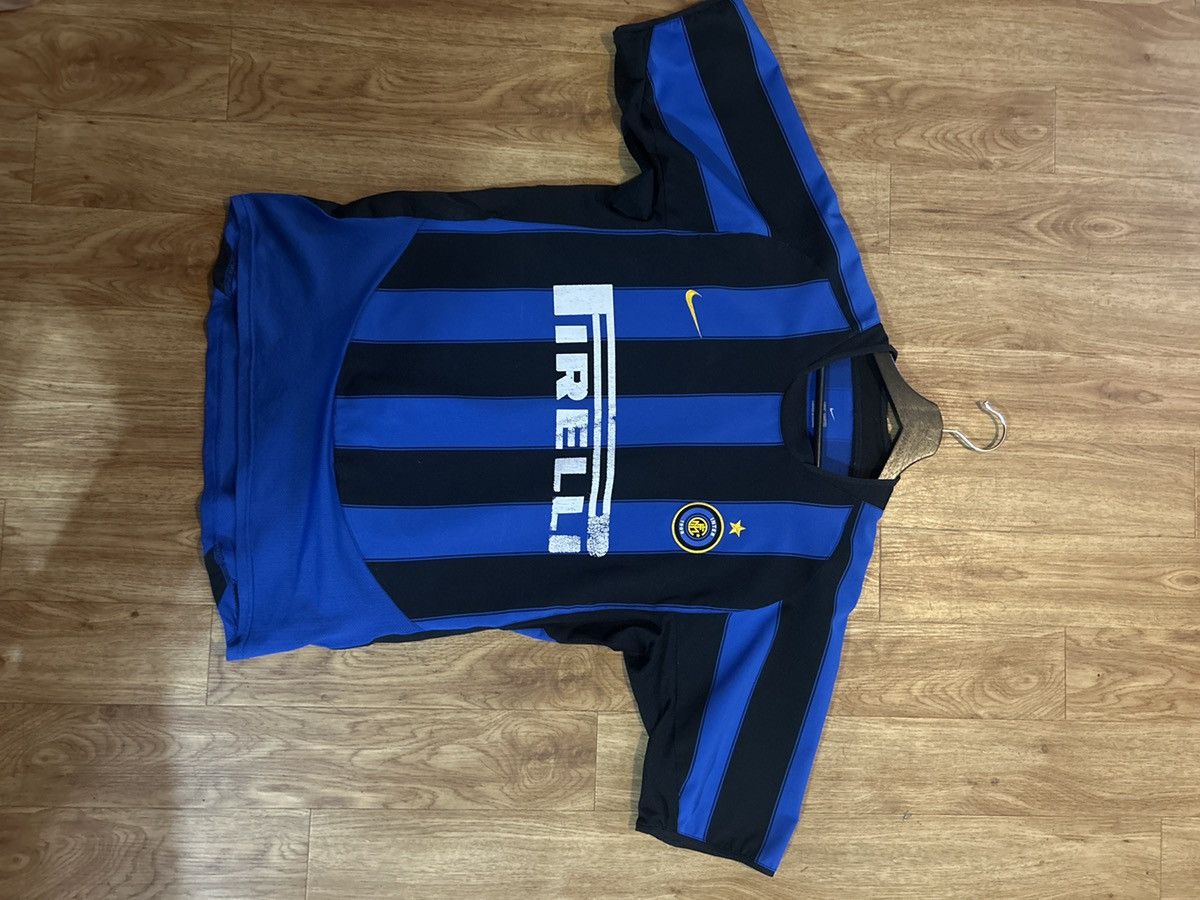 Nike Vintage Nike Inter Milan Pirelli Home Size US M / EU 48-50 / 2 - 1 Thumbnail
