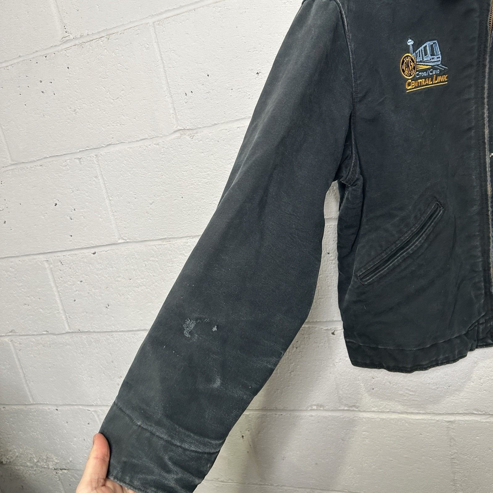 Carhartt Vintage Carhartt Blanket-Lined Detroit Jacket “Black” J01 Size US L / EU 52-54 / 3 - 5 Thumbnail
