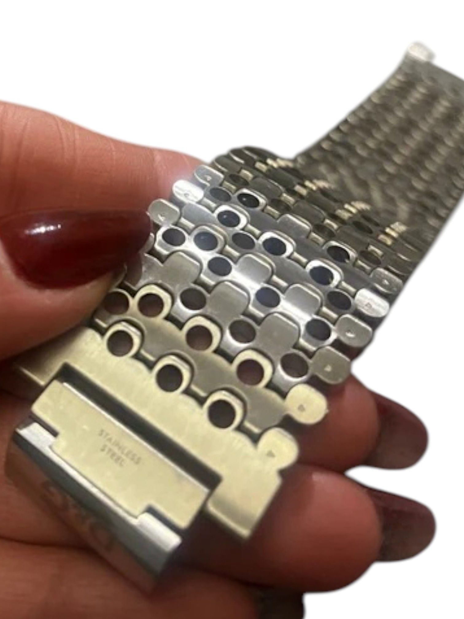 Dolce & Gabbana D&G Crystal Mesh Stainless Steel Watch Bracelet, Early 2000s Size ONE SIZE - 6 Thumbnail