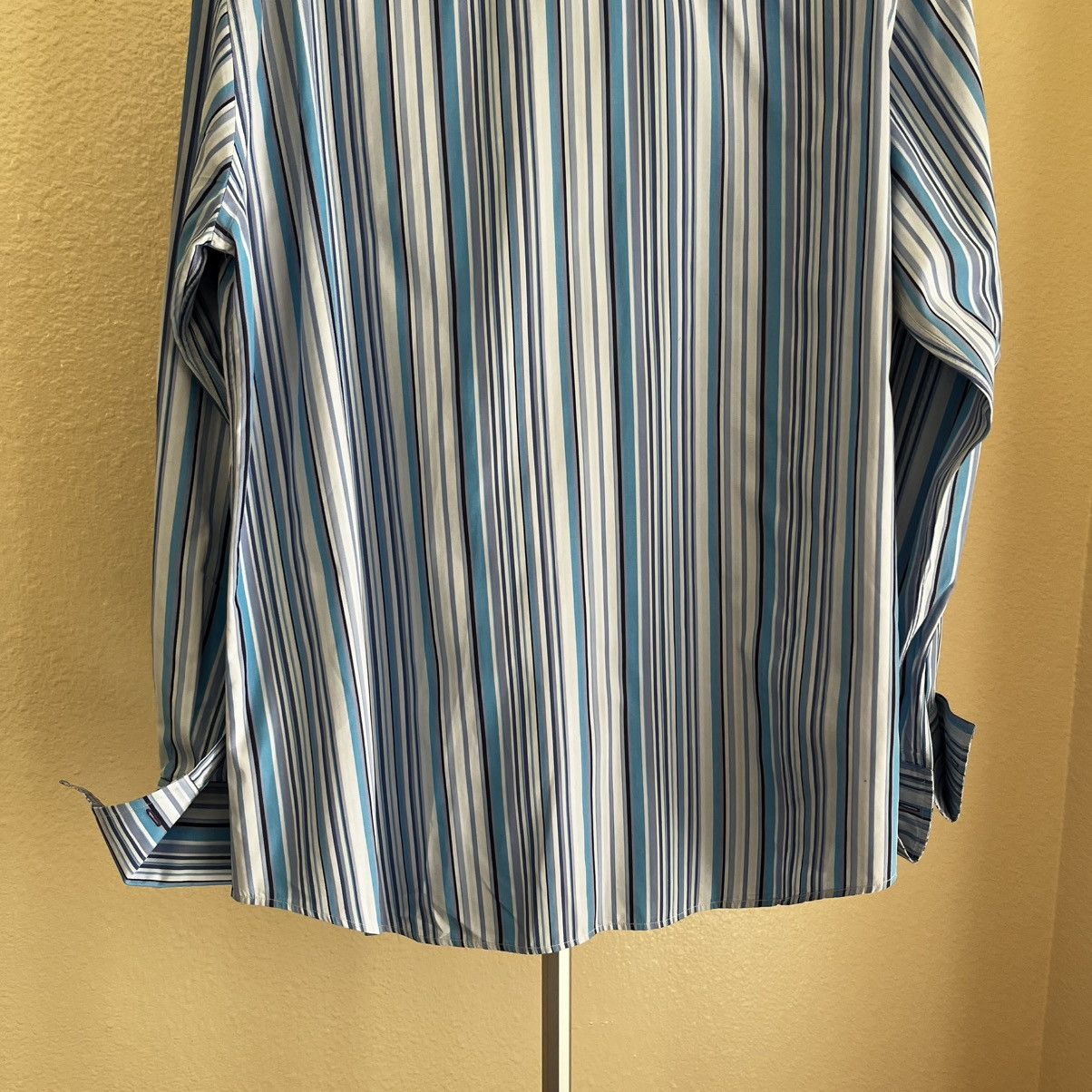 Paul Smith Paul Smith London Stripped French Cuff Button Up 17.5/44 Size US L / EU 52-54 / 3 - 6 Thumbnail