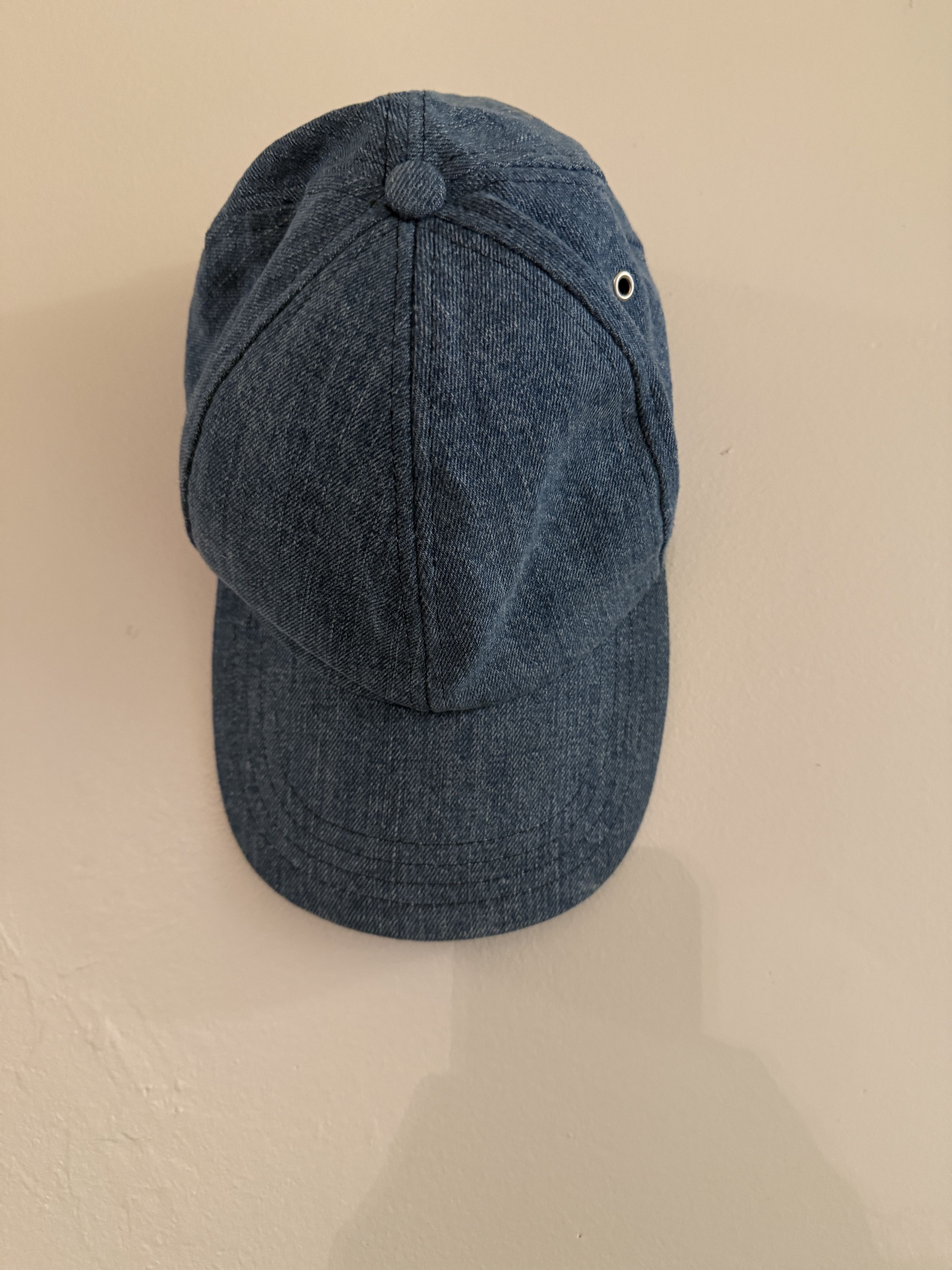 AMI AMI Denim Baseball Cap Size ONE SIZE - 1 Thumbnail