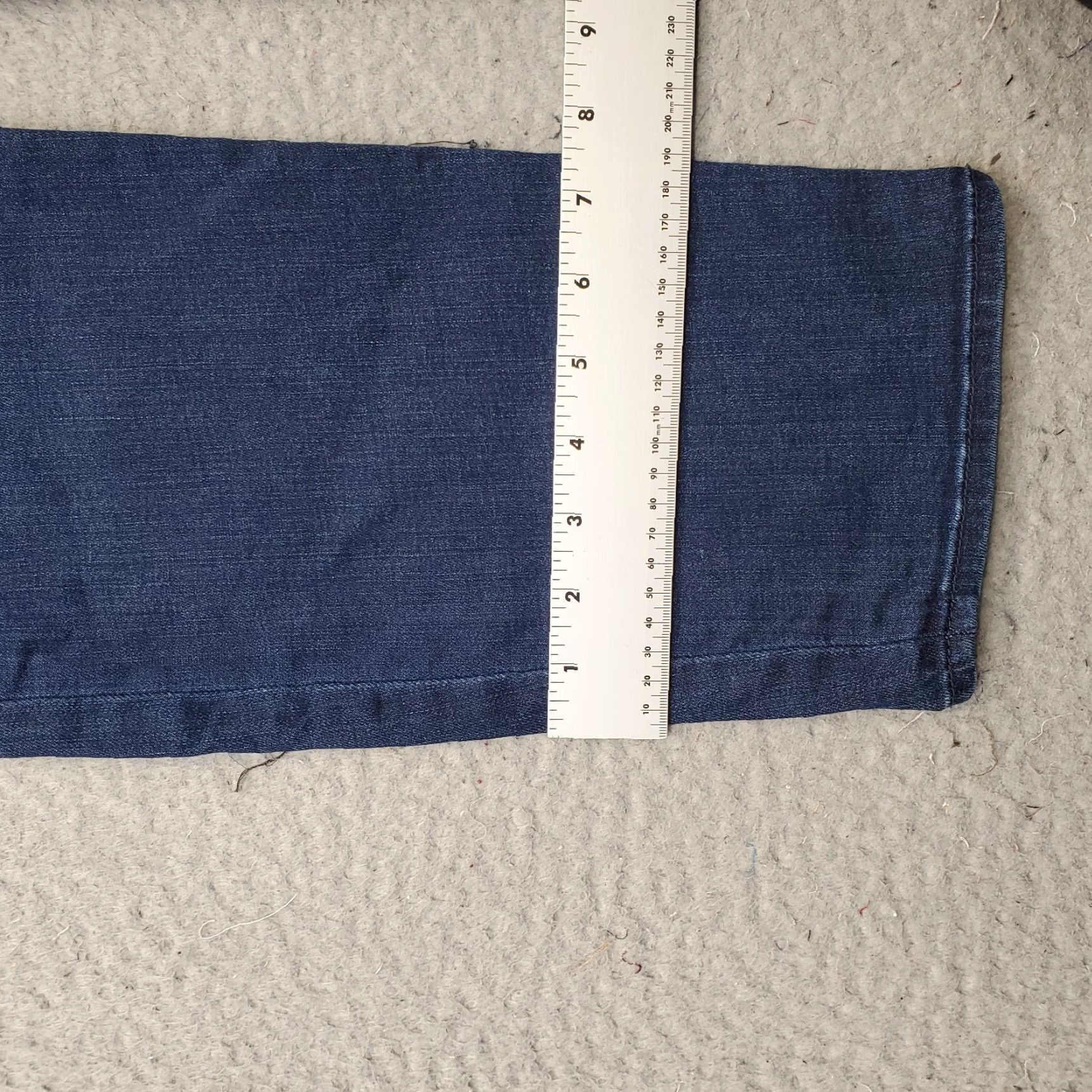 Ann Taylor Ann Taylor Womens Jeans Main Straight Denim Blue 10 Stretch 5-Pocket Denim Vintage No Women Size 10 Blue Denim Stretch Streetwear Size 32" / US 10 / IT 46 - 5 Thumbnail