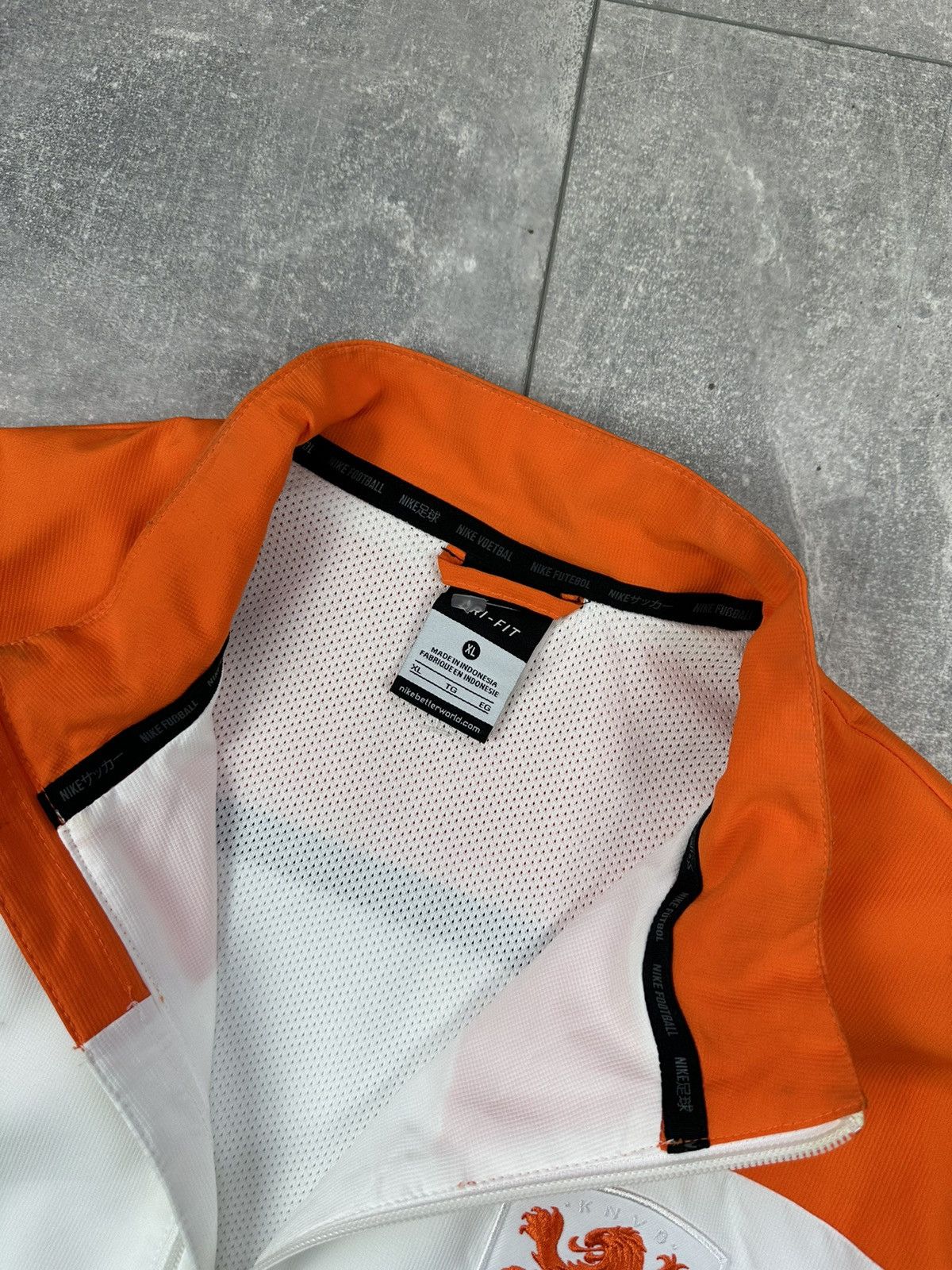 Nike Nike Netherlands KNVB Soccer Light Jacket Size US XL / EU 56 / 4 - 10 Thumbnail