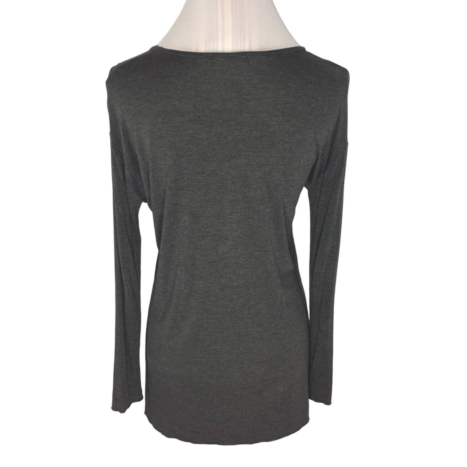 Zara Zara W&B Women's Tee Long Sleeve Graphic Size Small Size S / US 4 / IT 40 - 7 Thumbnail