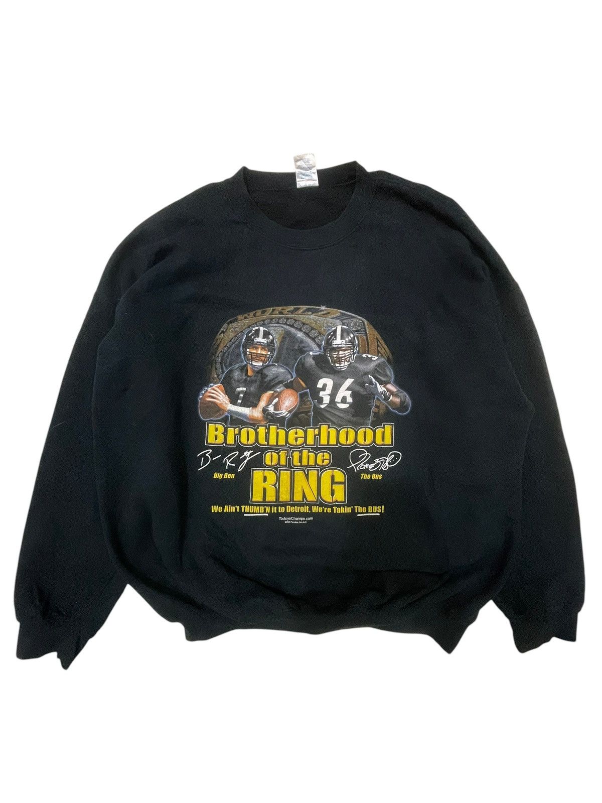 NFL × Vintage Vintage NFL Steelers Sweatshirt Size US XXL / EU 58 / 5 - 1 Thumbnail