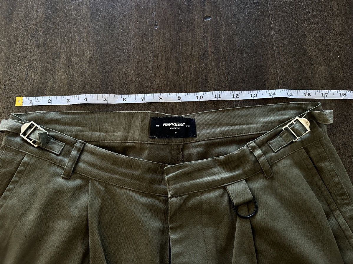 Represent Clo. Green Cargo Pants FW19 - Medium Size US 32 / EU 48 - 5 Thumbnail