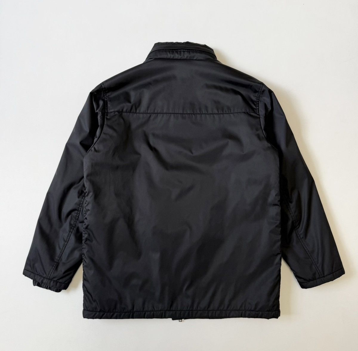 Prada A/W 24 Black Nylon Hooded Utility Jacket Size US L / EU 52-54 / 3 - 19 Thumbnail