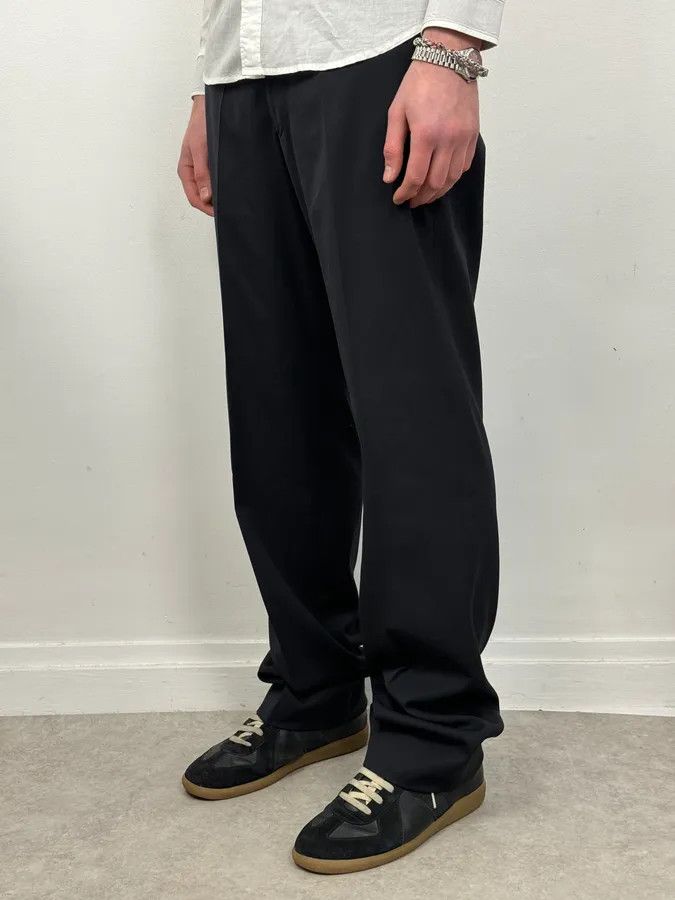 Armani Collezioni 2000s Armani Collezioni Black Classy Tailored Pants Size US 32 / EU 48 - 2 Thumbnail