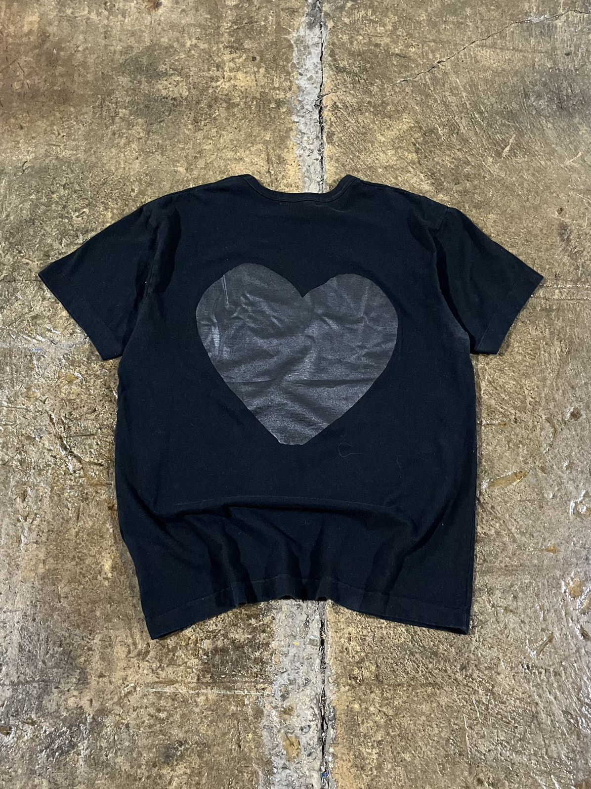 Comme des Garcons Crazy Comme Des Garçons CDG Play Heart Streetwear Tee Shirt Size US L / EU 52-54 / 3 - 2 Thumbnail