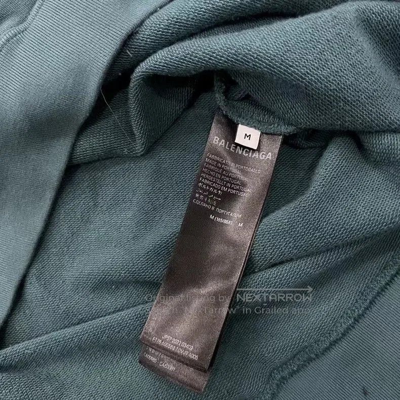 Balenciaga Balenciaga 23FW Embroidered Logo Hoodie. Size US M / EU 48-50 / 2 - 5 Thumbnail
