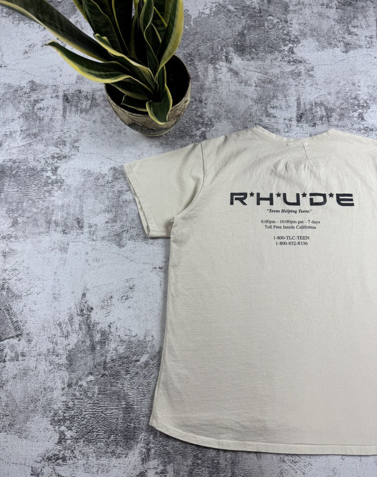 Rhude RHUDE I am Close to Giving Up Rap Hip Hop Jersey T Shirt Tee Size US M / EU 48-50 / 2 - 4 Thumbnail