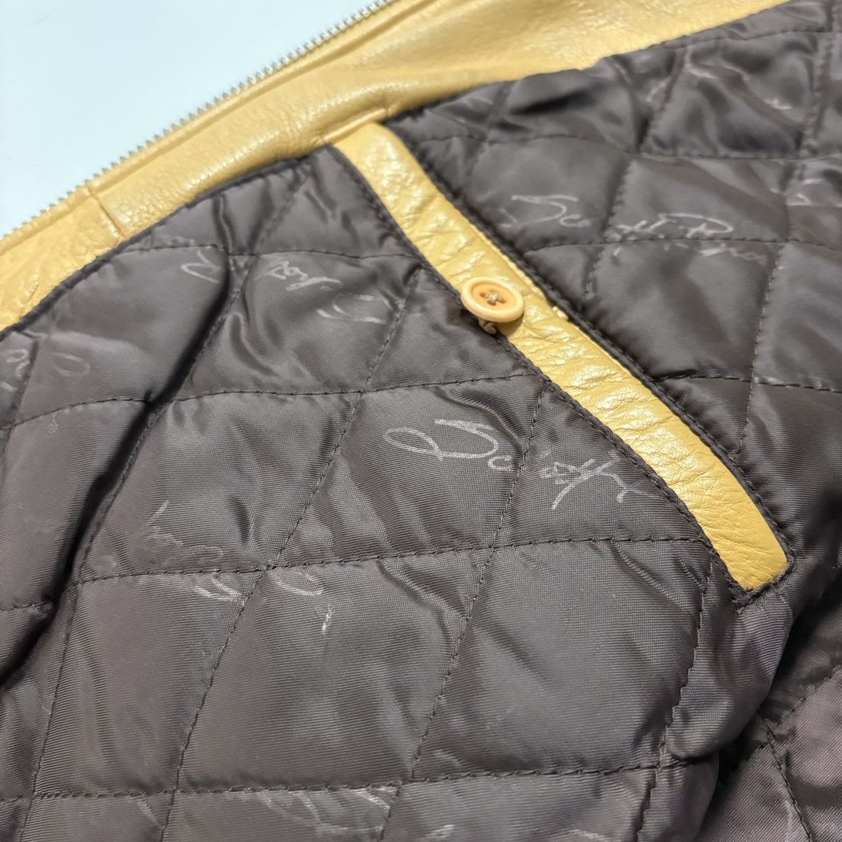 Schott Vintage Schott NYC Embroidered Leather Jacket - 4XL Size US XXL / EU 58 / 5 - 8 Thumbnail
