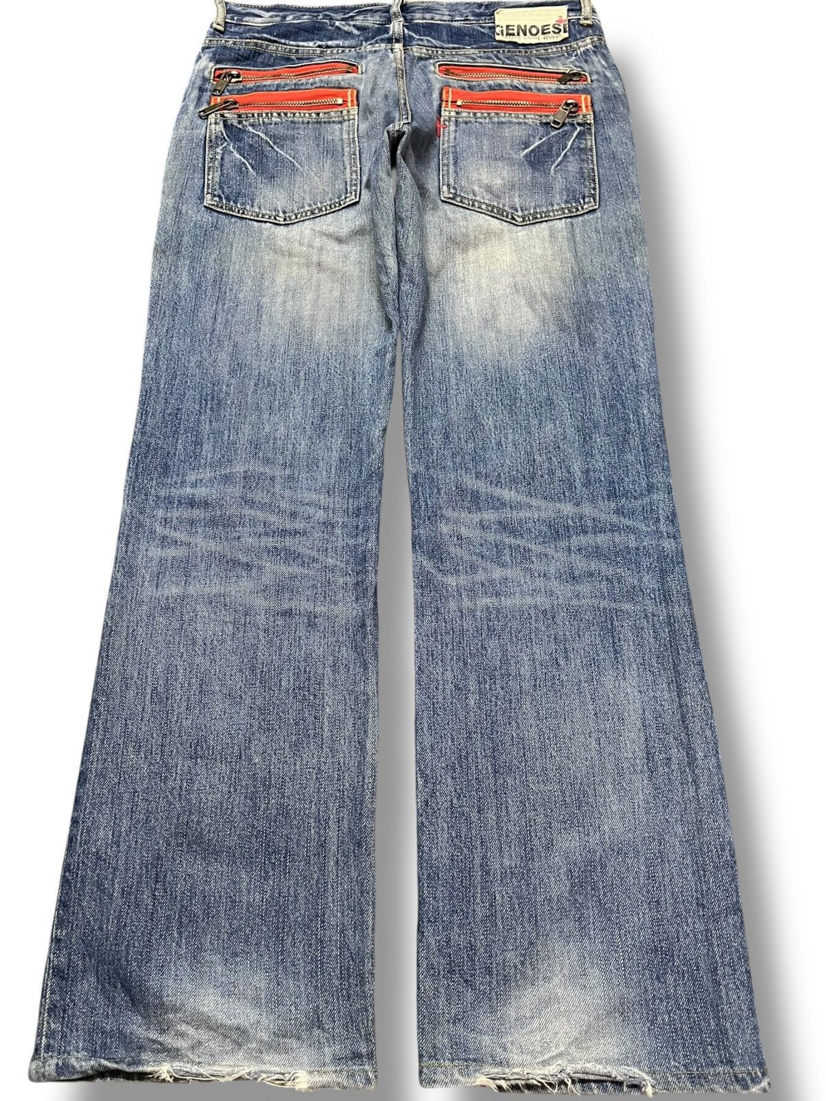 KOJIMA GENES Vintage Genoese Avant Garde Seditionaries Denim Size US 33 - 7 Thumbnail