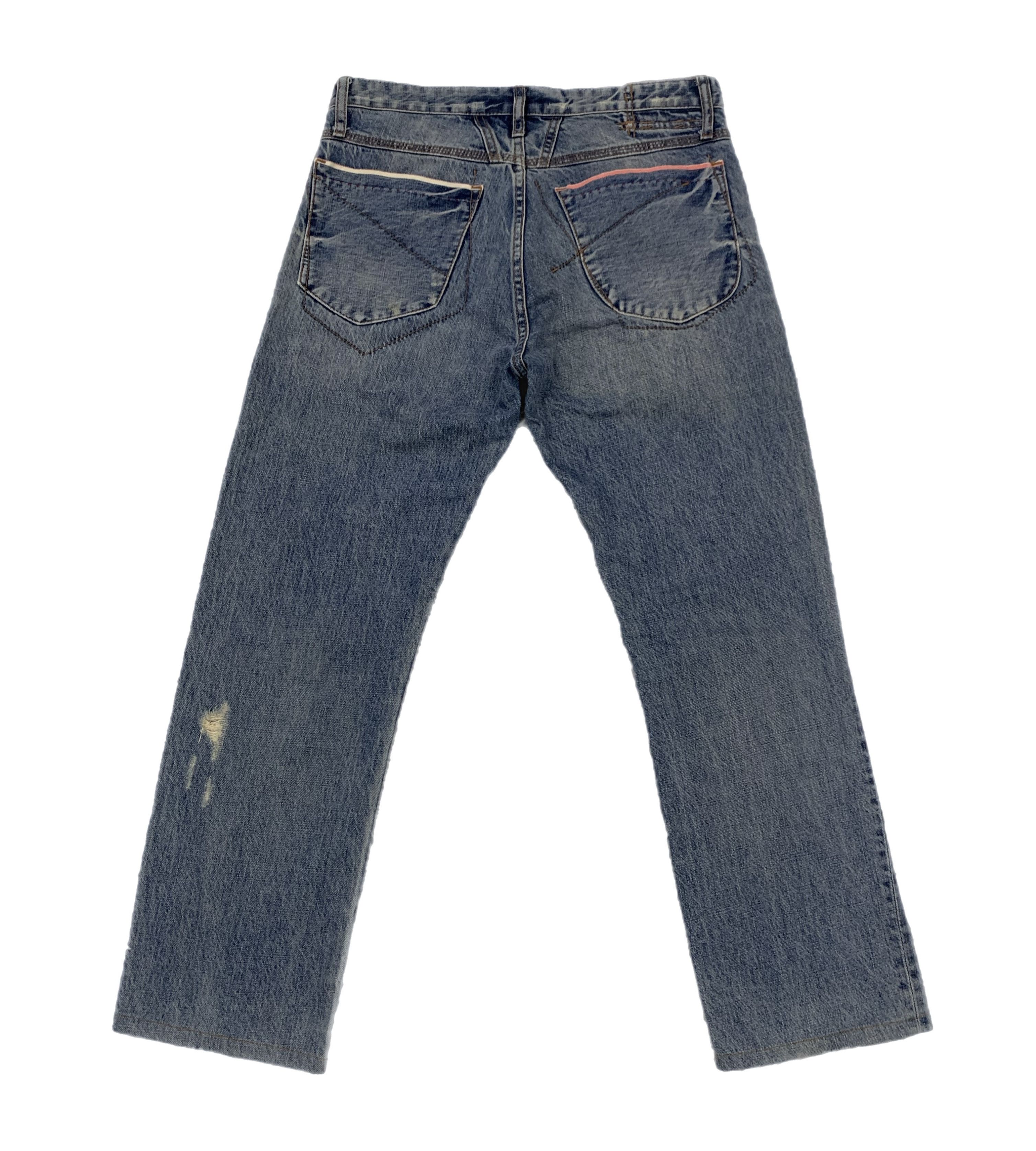 Marithe + Francois Girbaud Marithe Francois Girbaud Selfedge Jeans Pant Size US 33 - 2 Thumbnail