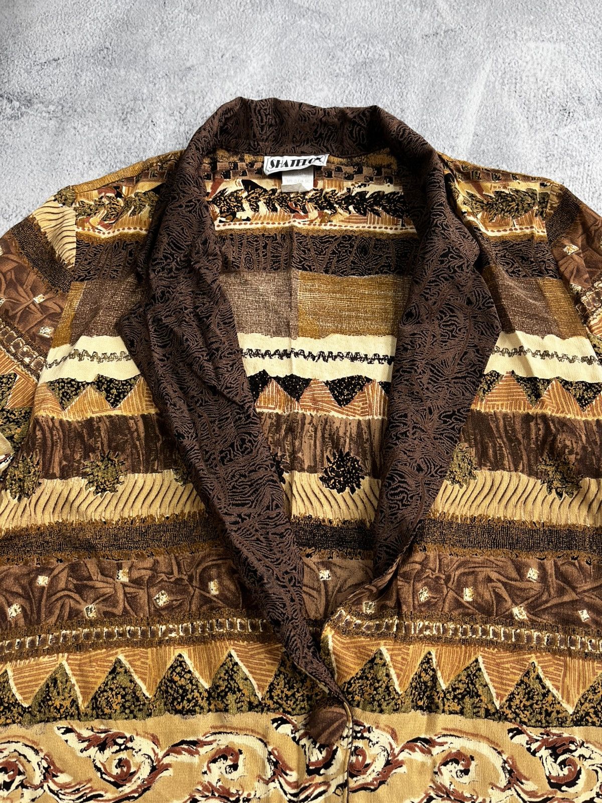 Japanese Brand × Vintage Vintage 90s Hawaiian button ups summer shirt size S Size US S / EU 44-46 / 1 - 4 Thumbnail