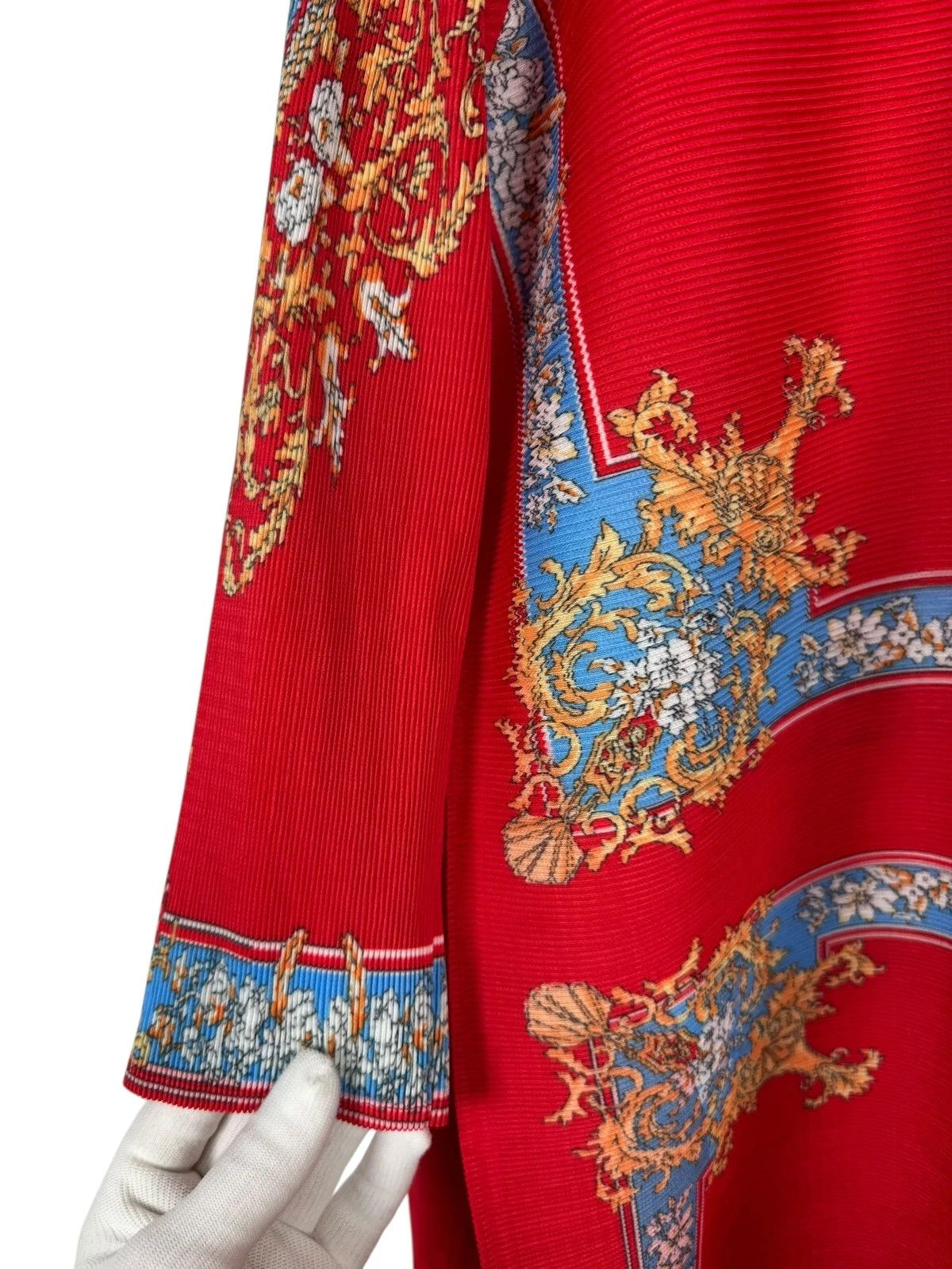 Other Pleats Baroque Printed Dress miyake style Size S / US 4 / IT 40 - 15 Thumbnail