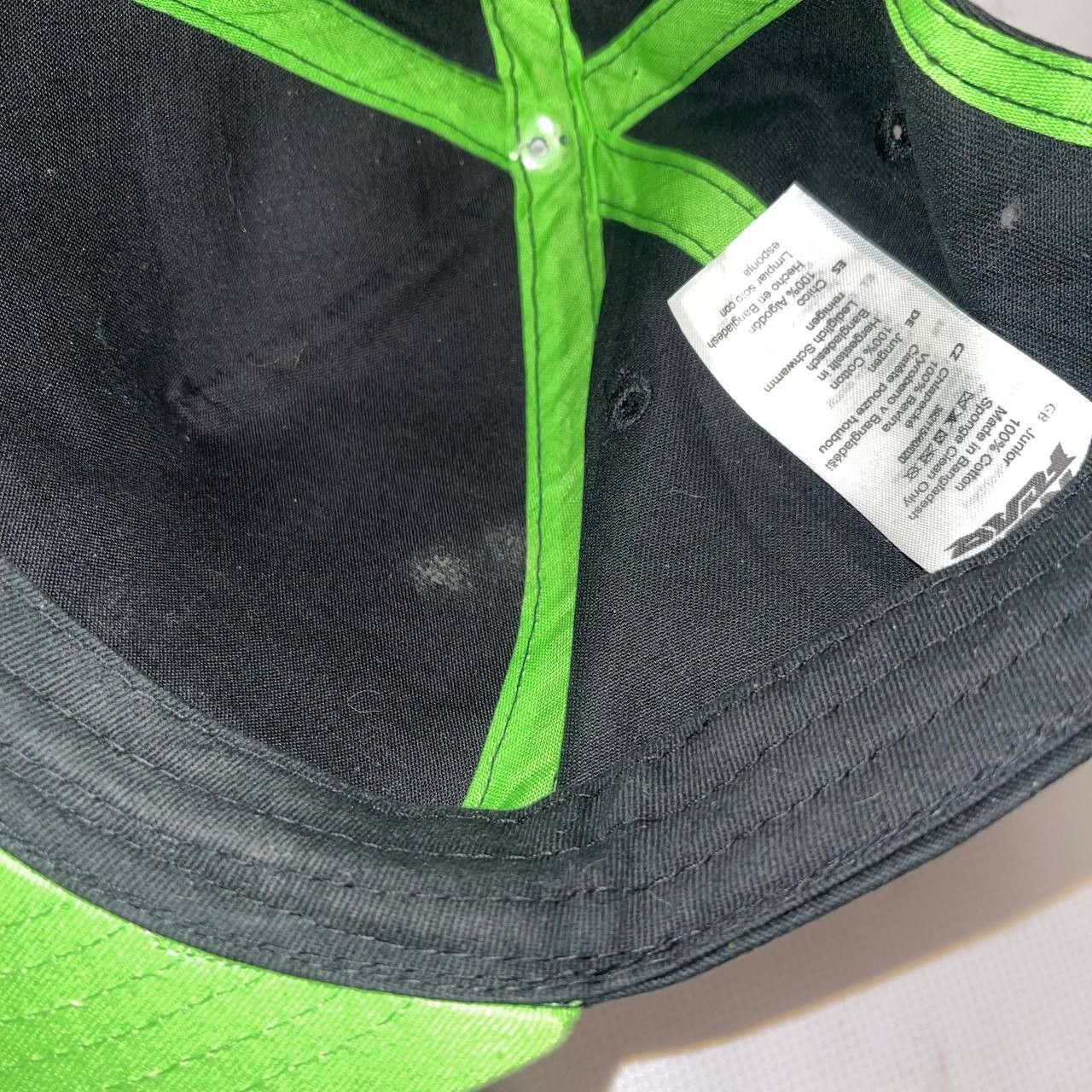 No Fear No Fear Green Black Baseball Cap Hat Adjustable Strap Size ONE SIZE - 10 Thumbnail