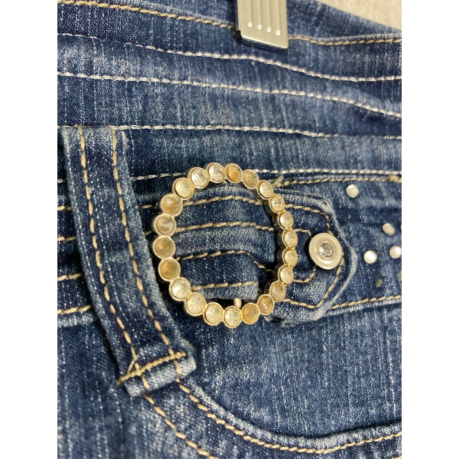 Vintage Women's Jeans Denim Old Skool Size 14 Classic Casual Vintage Size 36" / US 14 / IT 50 - 8 Thumbnail