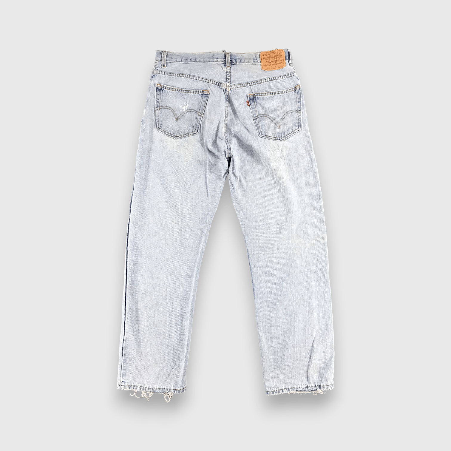Levi's Vintage Light Wash Levis 505 Jeans-J1210 Size US 34 / EU 50 - 2 Thumbnail