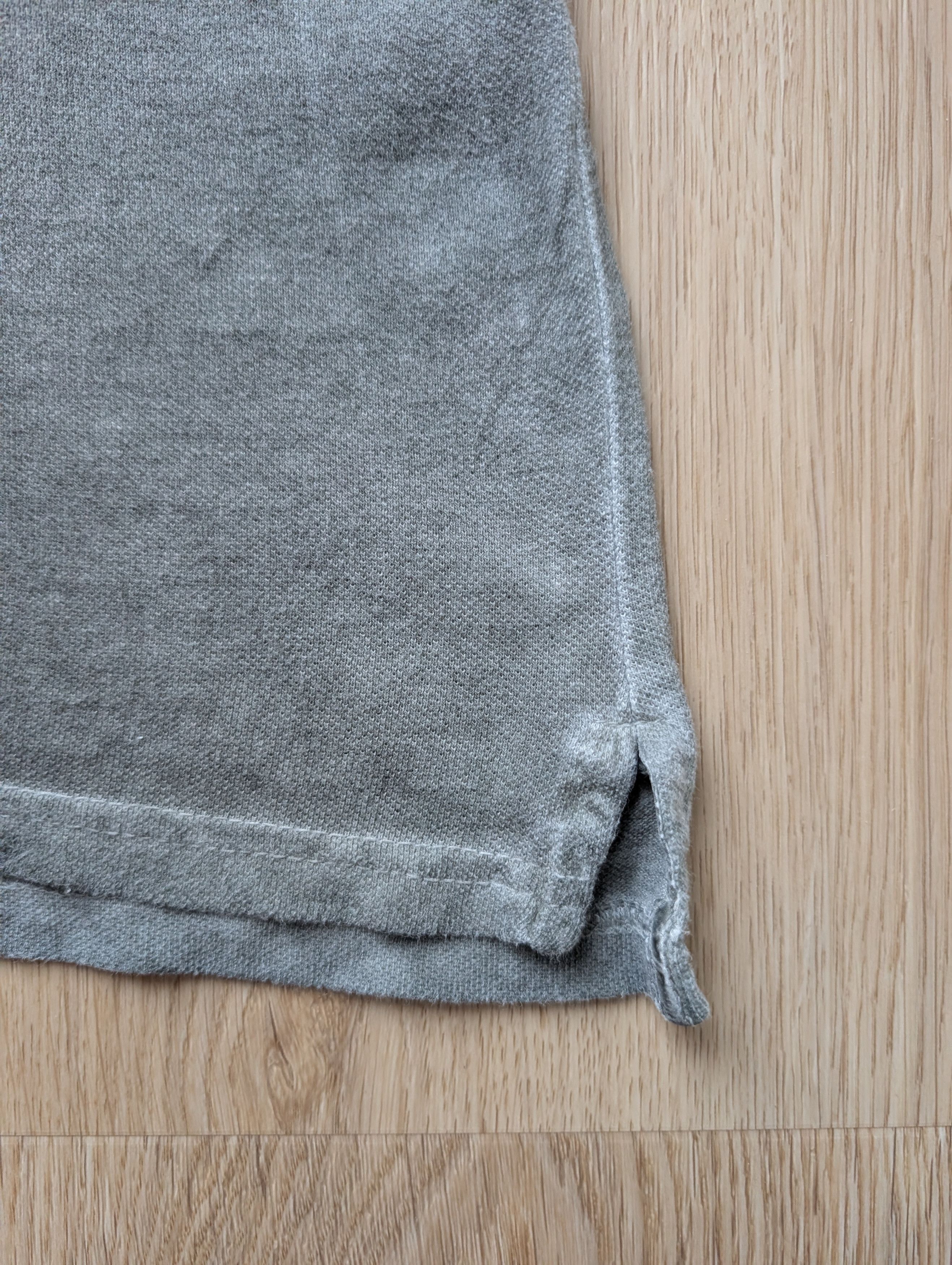 Other Kangra Men's Classic Grey Faded Polo Luxury Shirt Italy Size US L / EU 52-54 / 3 - 2 Thumbnail