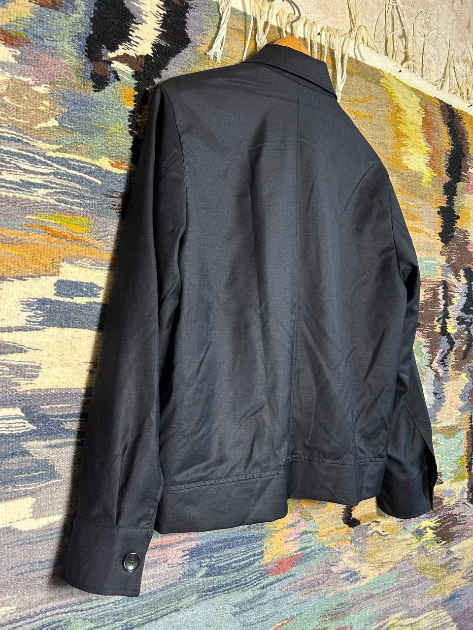Hugo Boss Hugo Boss x Loro Piana Wool Heston Wing Bomber Jacket Size US M / EU 48-50 / 2 - 11 Thumbnail